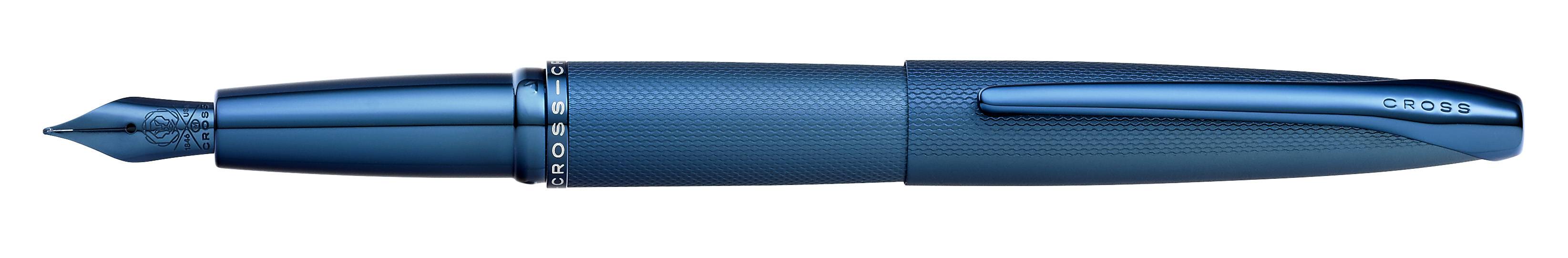 Füllfederhalter Cross ATX Fein, Dunkelblau, in Geschenkbox