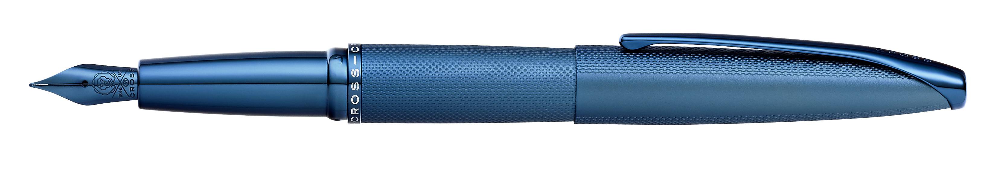 Füllfederhalter Cross ATX Fein, Dunkelblau, in Geschenkbox