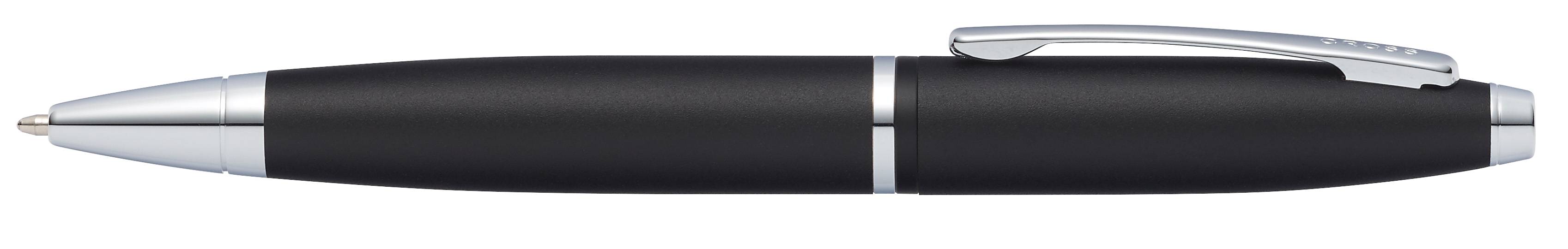 Kugelschreiber Calais Mattschwarz