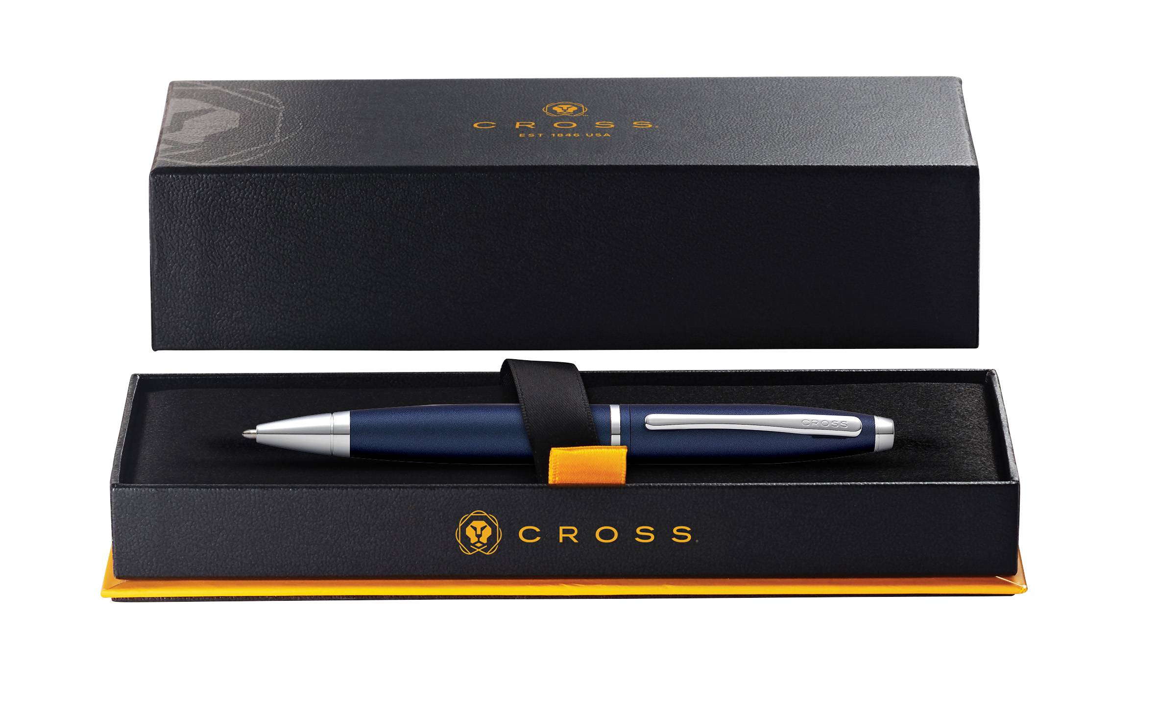 Kugelschreiber Cross Calais Matt Metallic Mitternachtsblau