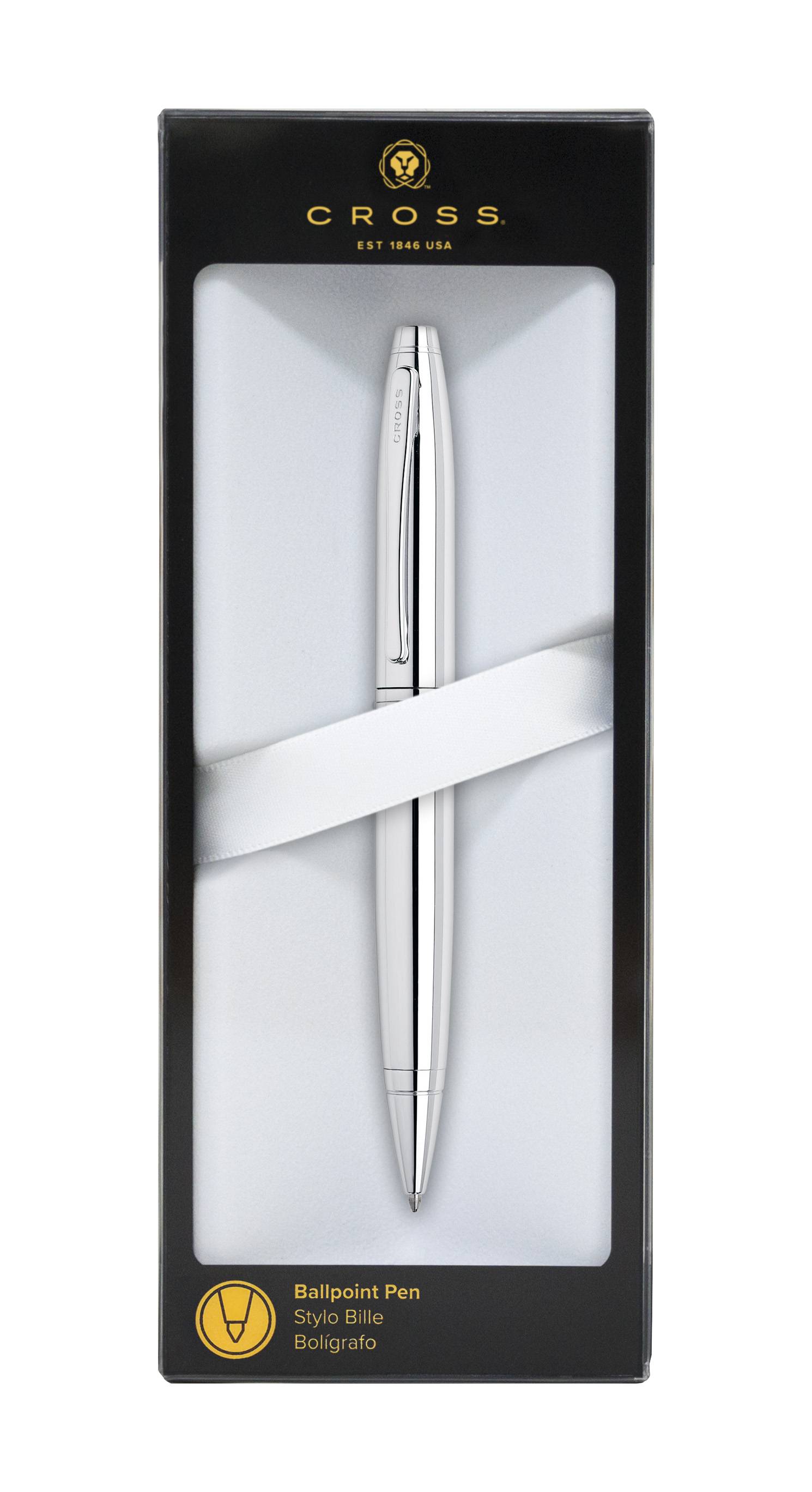 Kugelschreiber Calais Glanzchrom