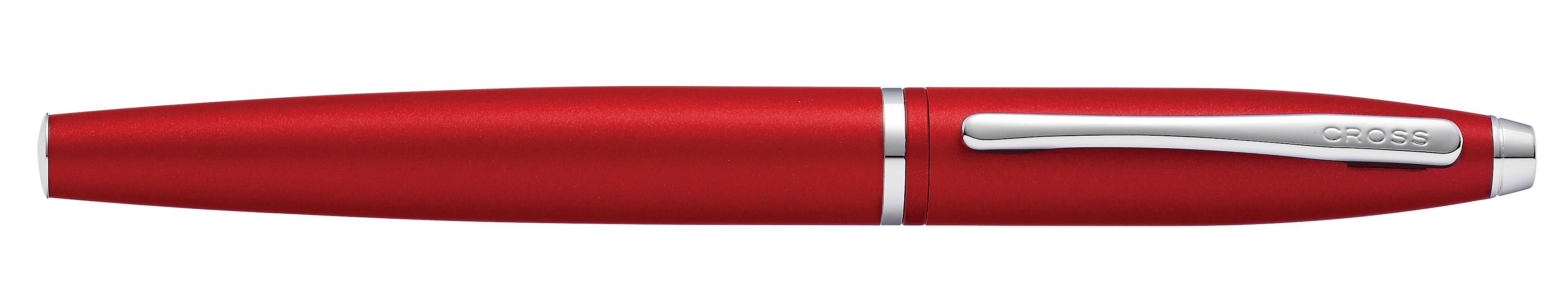 Rollerball Cross Calais Karmesin Rot Matt Metallic in Geschenkbox