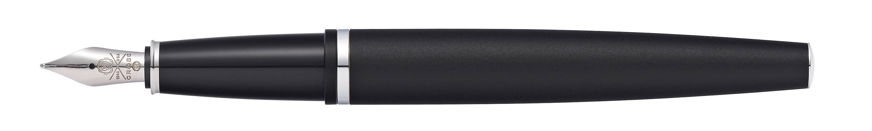 Füllfederhalter Cross Calais Mattschwarz