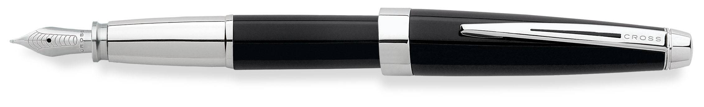 Füllhalter (Patronenfüllsystem) Füllfederhalter Aventura Schwarz