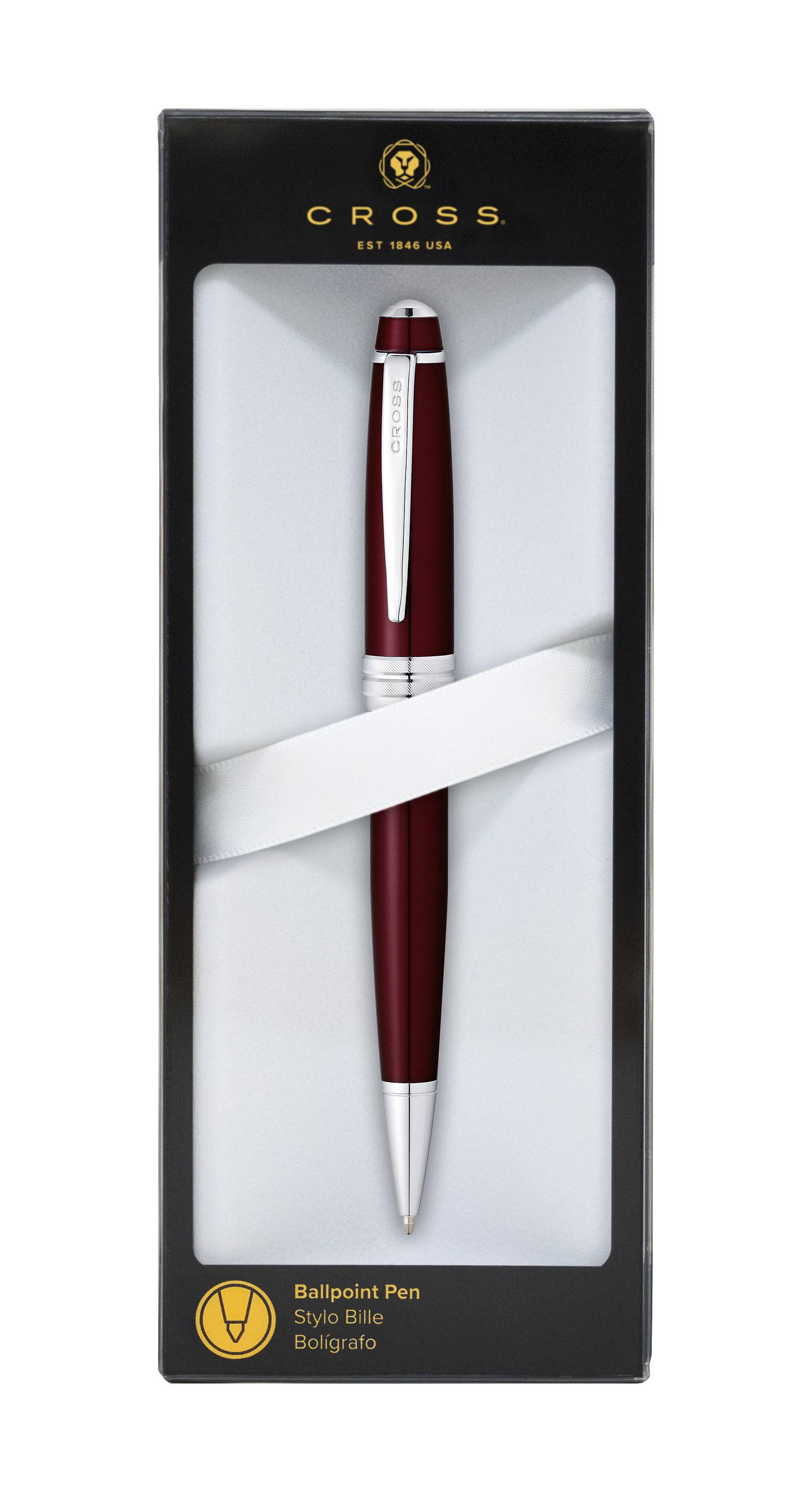 Kugelschreiber Bailey Rot-Lack, Self Serve Verpackung