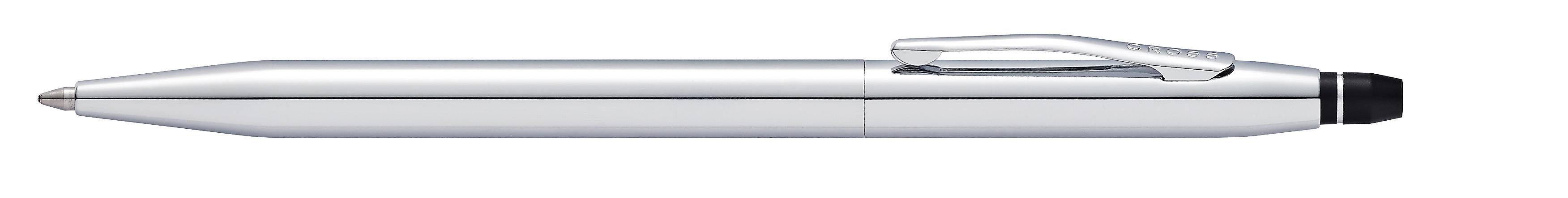 Kugelschreiber Click Glanzchrom