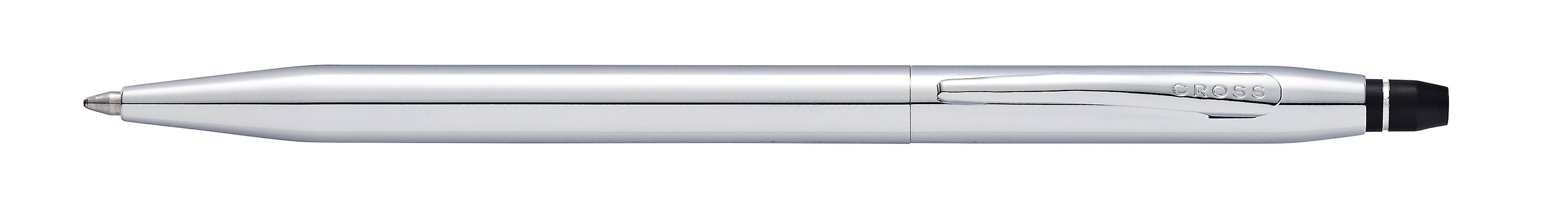 Kugelschreiber Click Glanzchrom