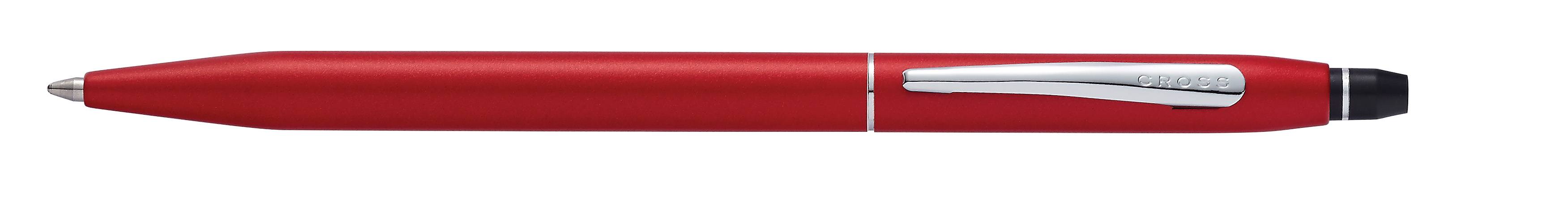 Kugelschreiber Click Karmesinrot, Self Serve Verpackung