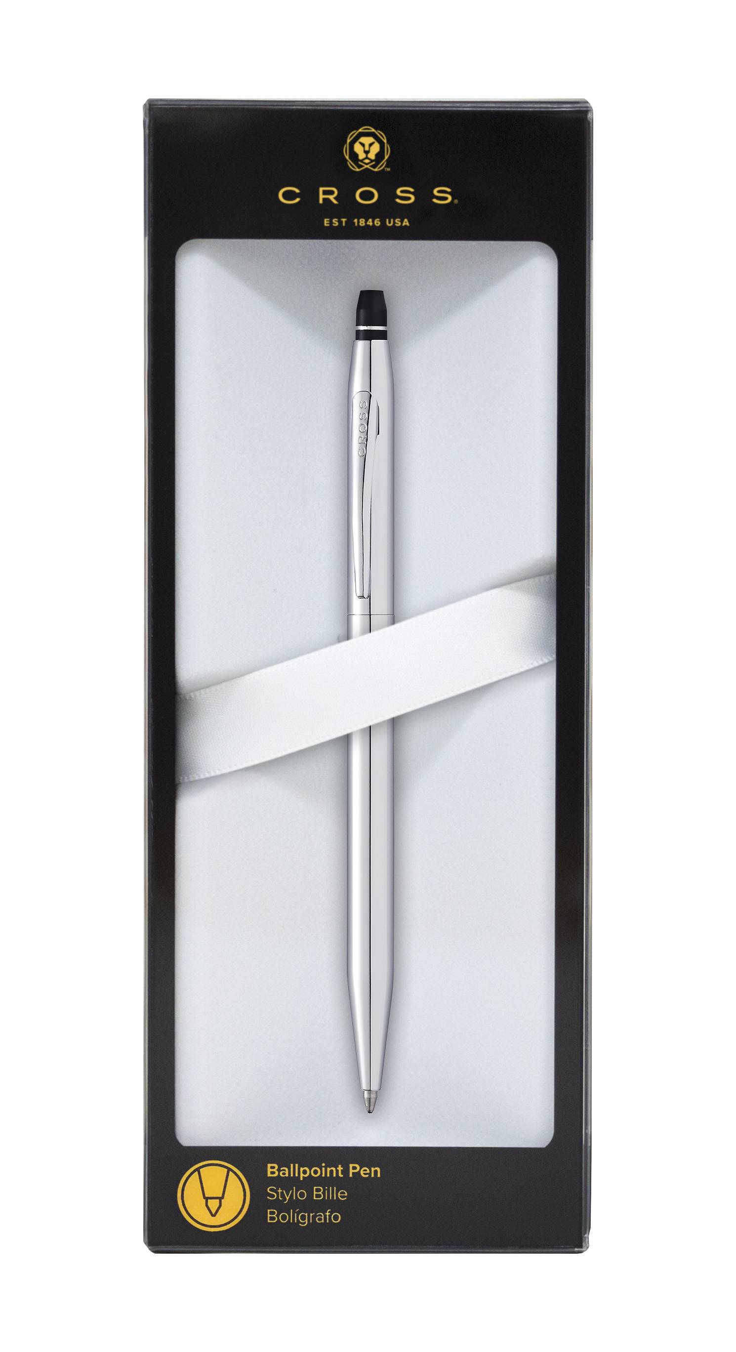 Kugelschreiber Cross Click Glanzchrom