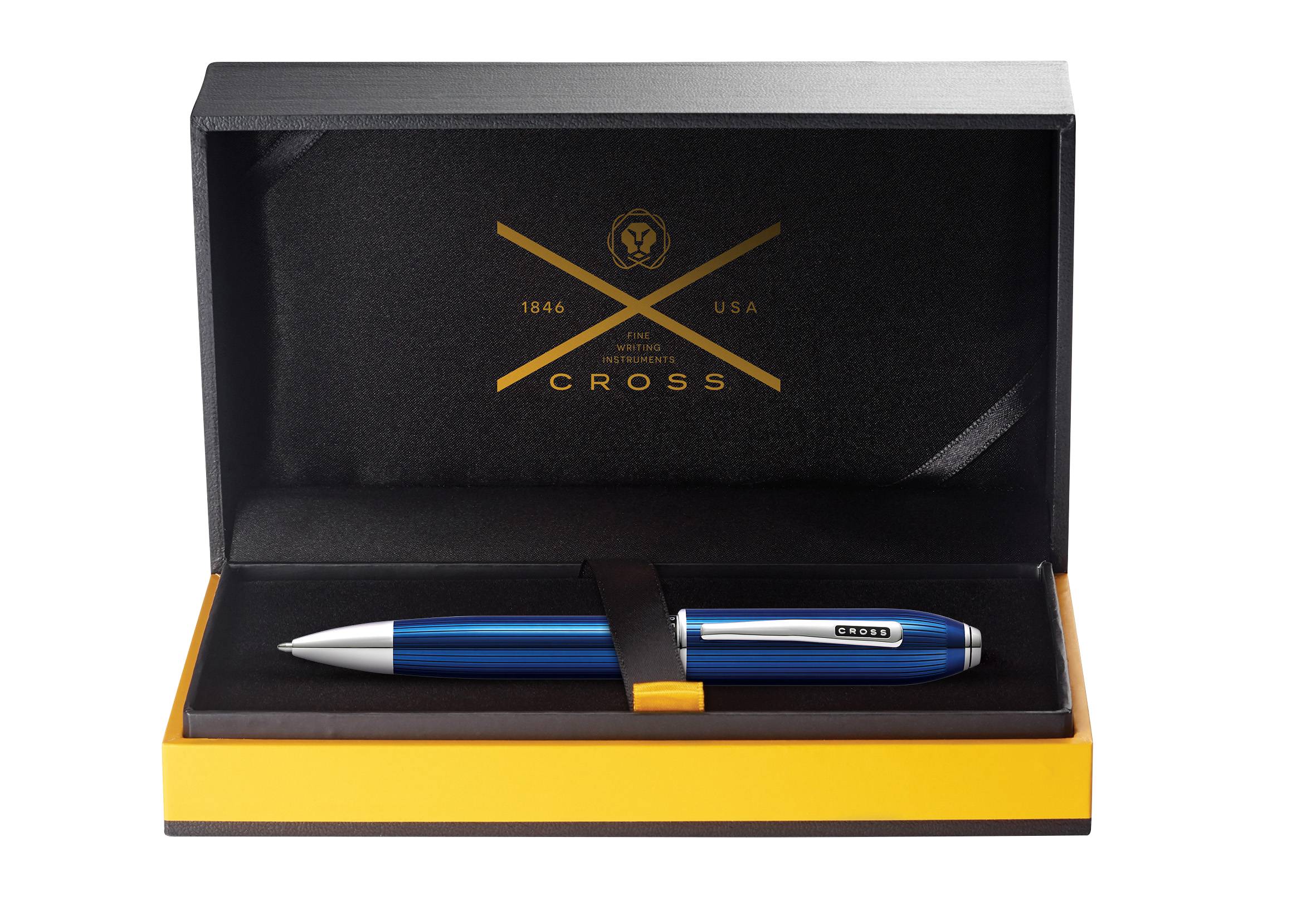 Kugelschreiber Cross Peerless Transluzent Quartz Blau