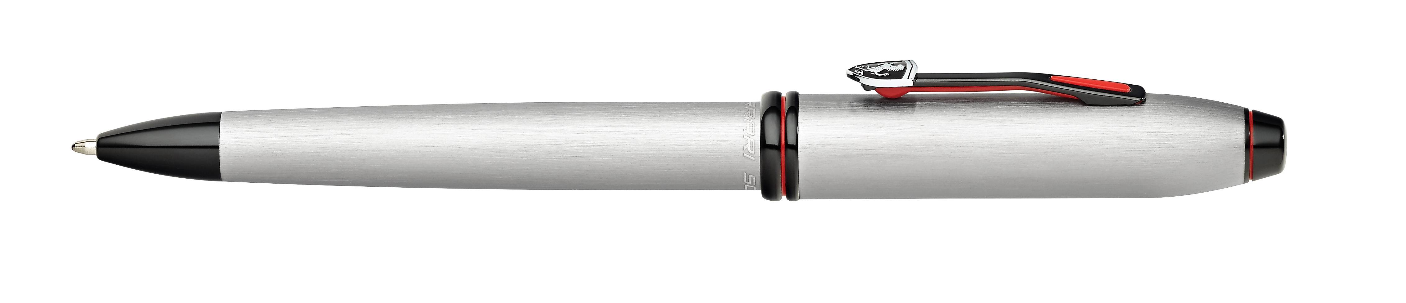 Kugelschreiber Townsend Ferrari Kollektion Chrom gebürstet in Geschenkbox