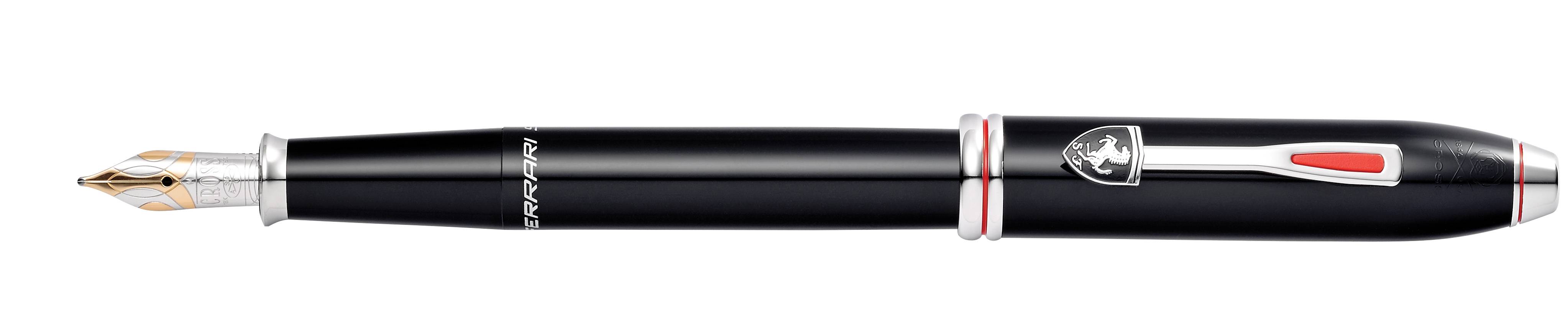 Füllfederhalter Cross Scuderia Ferrari Townsend Schwarzlack, M-Feder