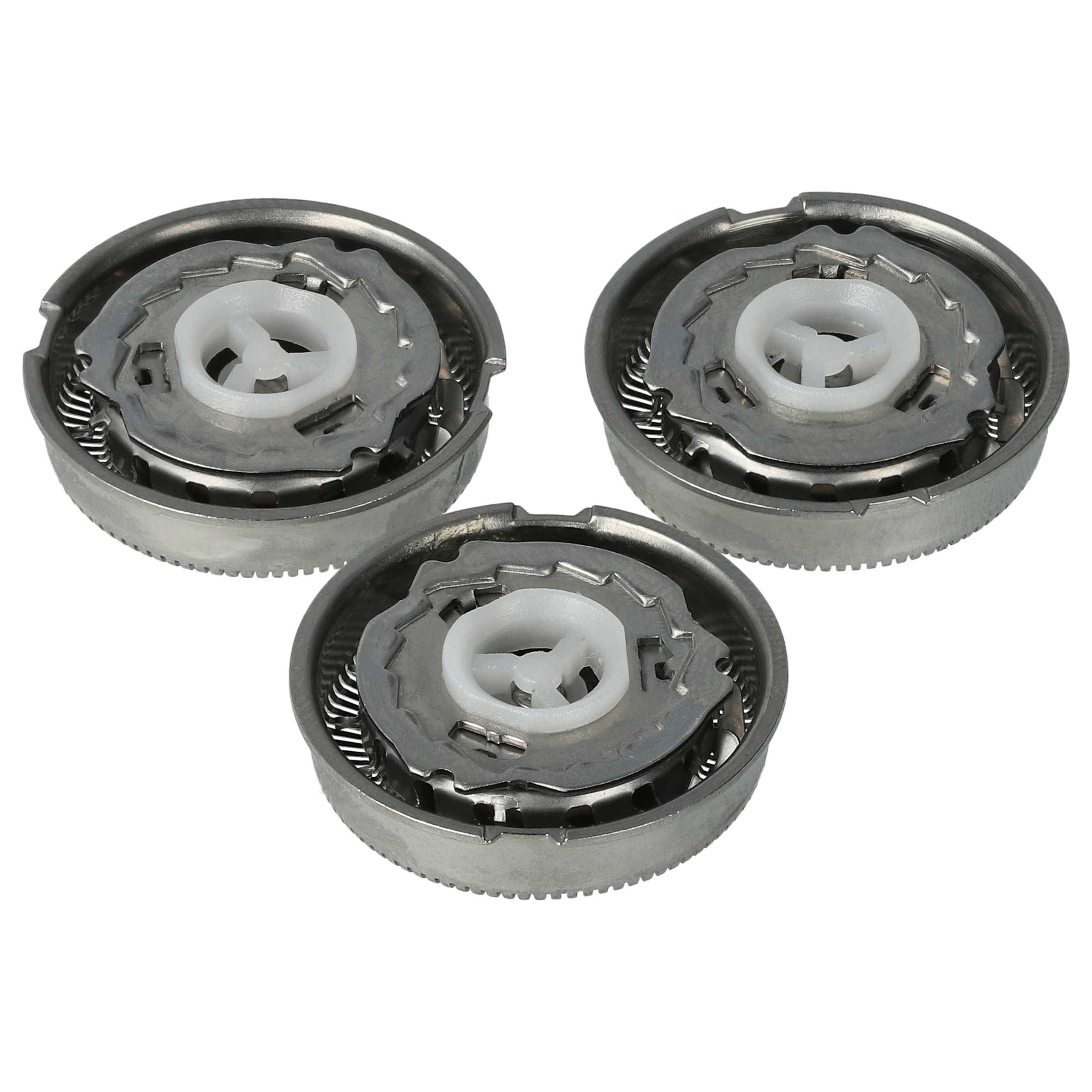 vhbw 6x Ersatz-Scherköpfe kompatibel mit Philips HQ4865, HQ486, HQ4861, HQ4847, HQ4846, HQ4851, HQ4856, HQ485, HQ4850 Elektrorasierer