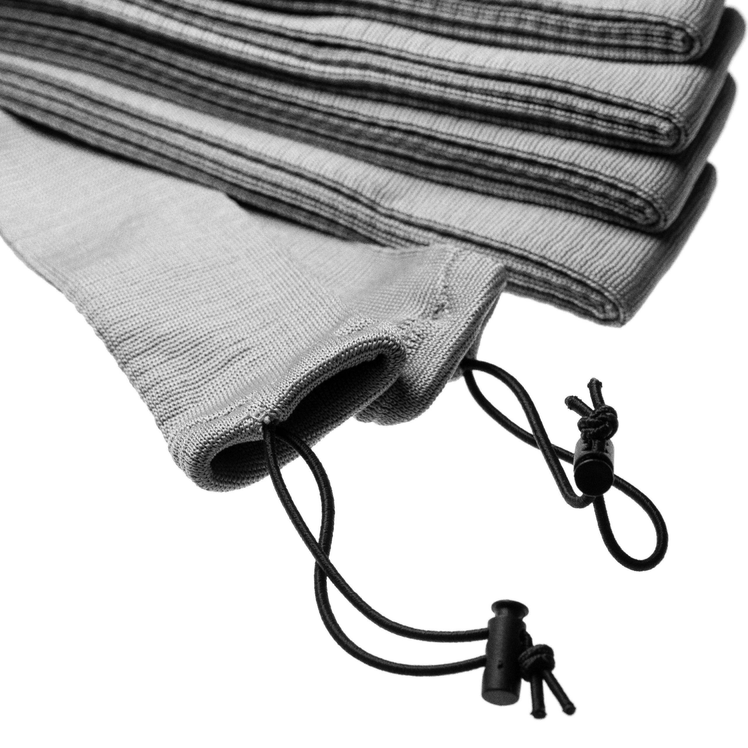 vhbw Schutzüberzug für diverse Zentral-Staubsaugerschläuchen - Ø 60 mm, 11 m lang Grau