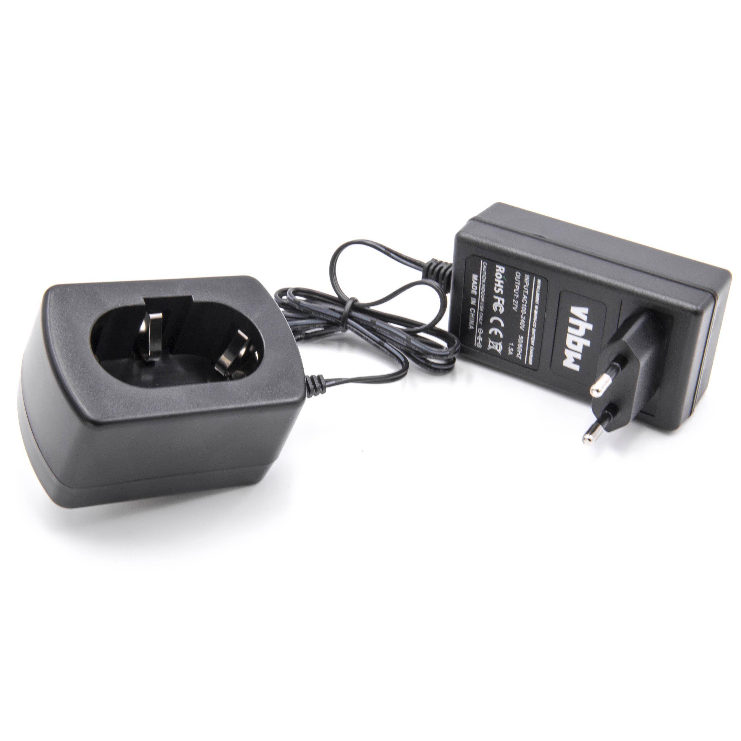 vhbw Ladegerät kompatibel mit Makita 1051D, 1051DWA, 1051DWAE, 1051DWD, 1051DWDE, 1051DWF, 1051DWFE, 1051DZ Werkzeug Ni-Cd, NiMH-Akkus