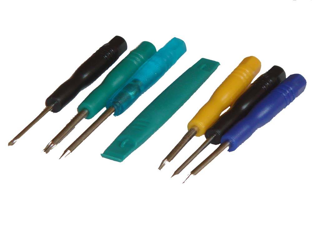 vhbw Torx Schraubenzieher Set kompatibel mit Apple iPhone 5, 6S Plus, 6 Plus, 6S, 6, 5S Smartphone