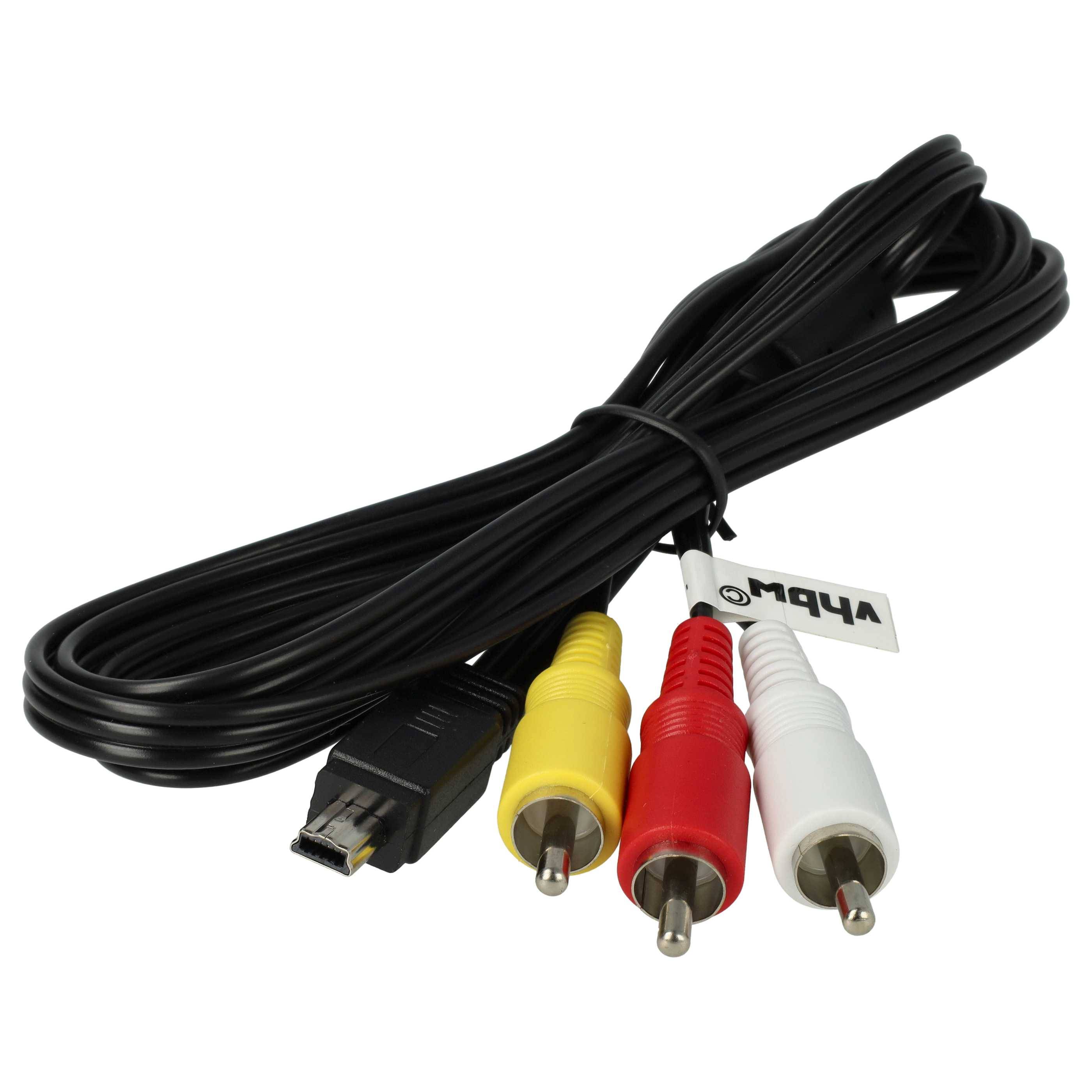 vhbw Audio Video AV Kabel kompatibel mit Canon Powershot SX710 HS | Digitalkamera
