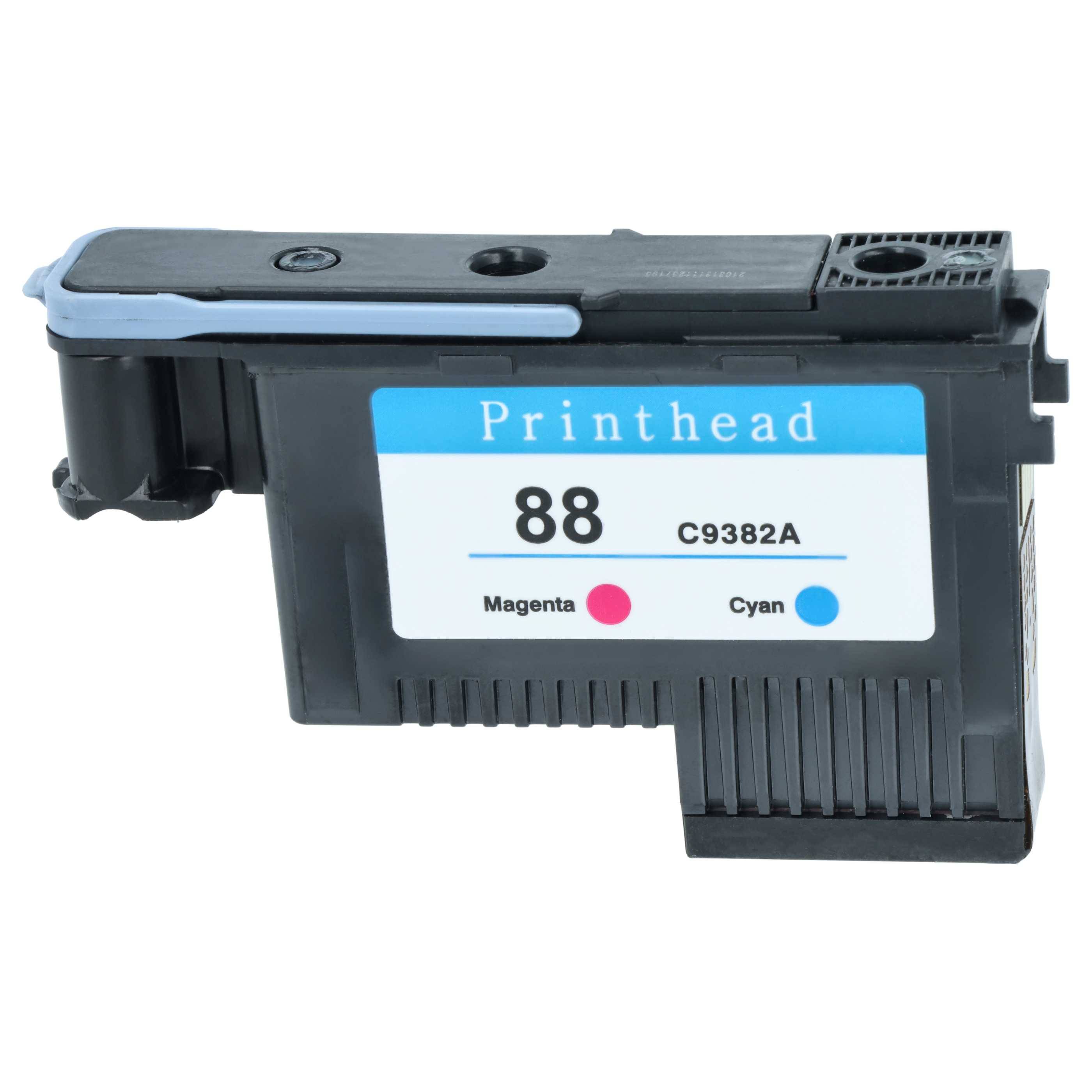 vhbw 2x Druckkopf kompatibel mit HP Officejet Pro L7550 | L7580, L7400, L7500, K8600DN, L7000 Drucker - black/cyan/magenta/yellow 6,4 cm breit