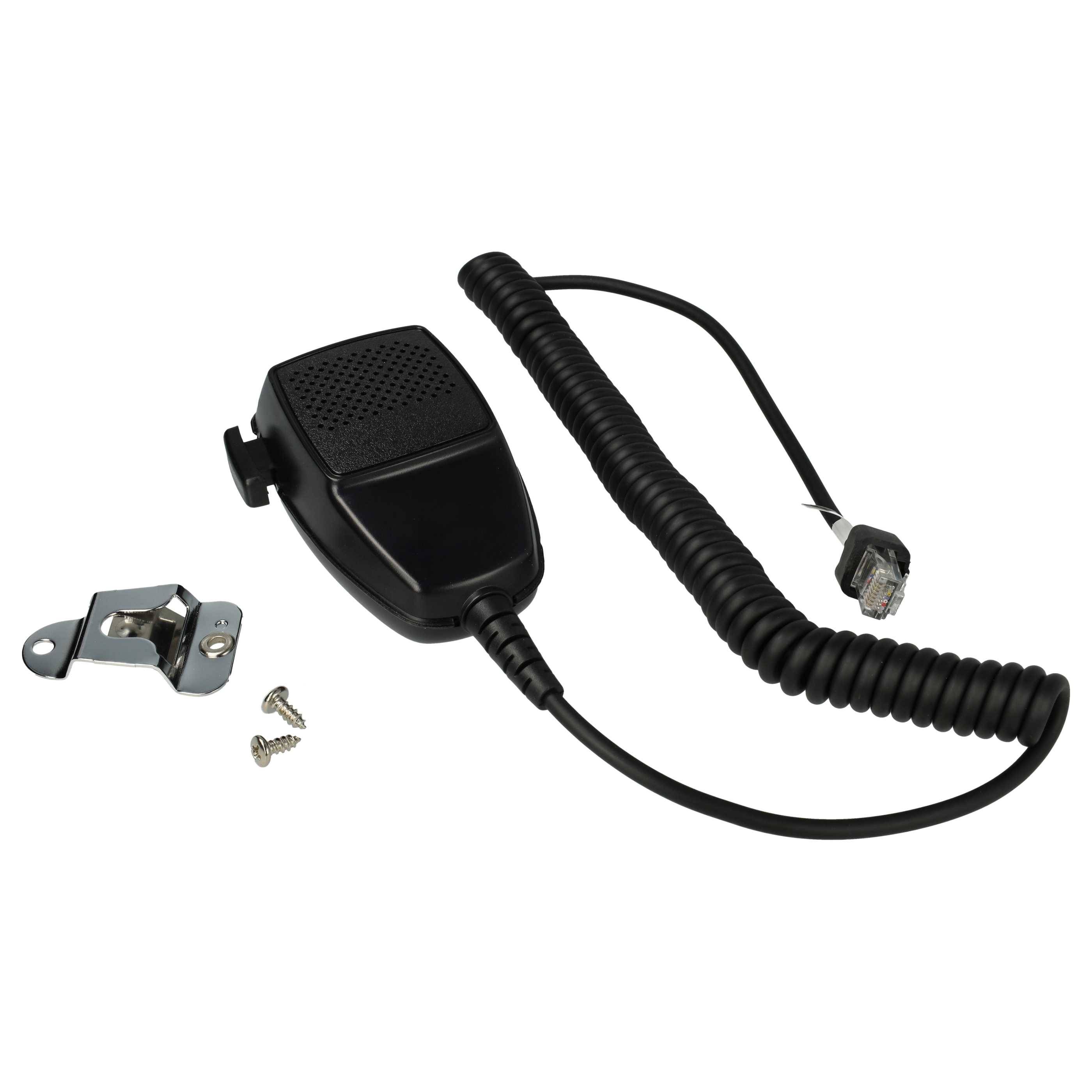 vhbw Lautsprecher-Mikrofon kompatibel mit Motorola MCX1200, MCS2000, Maratrac-Serie, Maxtrac-Serie, M860, M400, MC900, MC2100 Funkgerät
