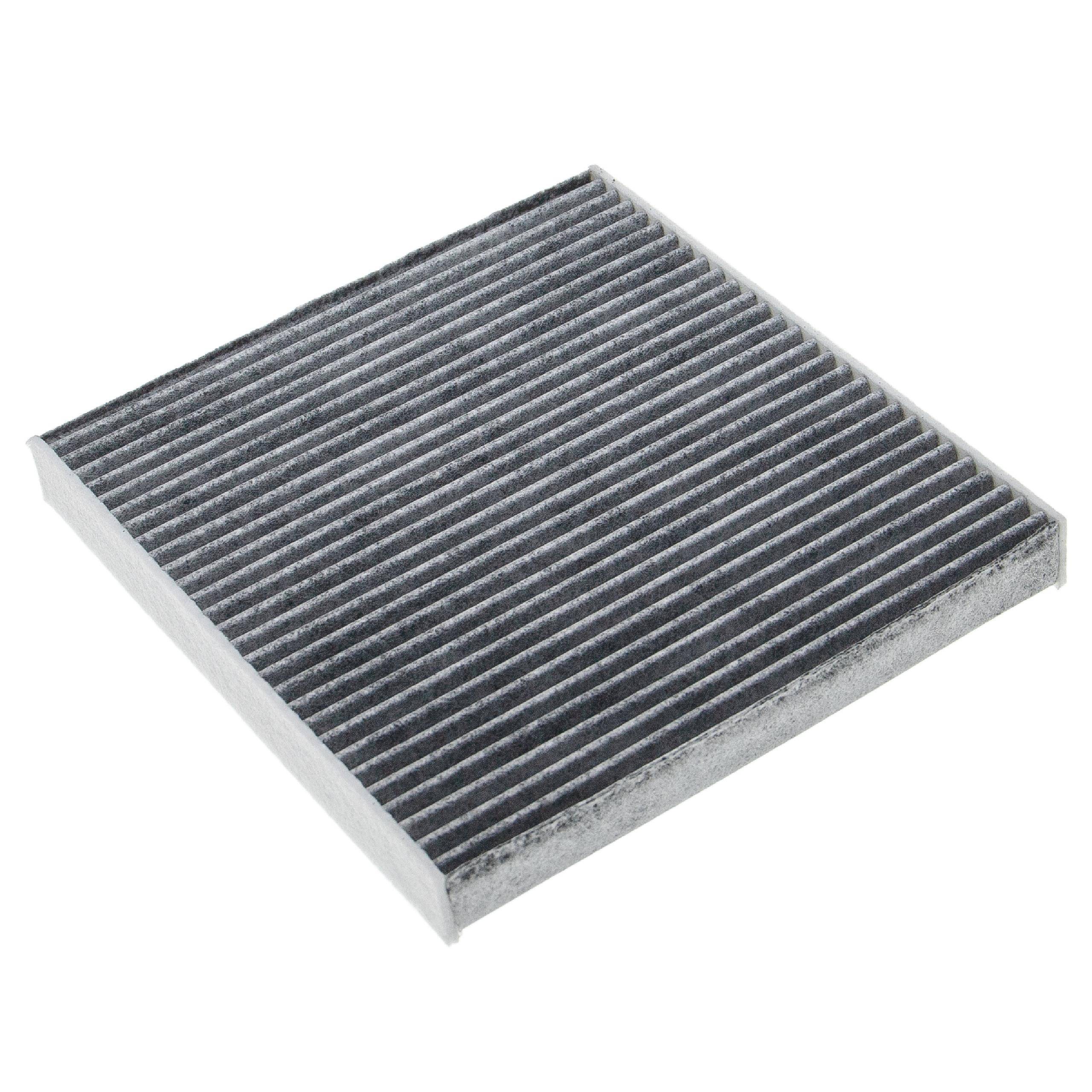 vhbw Raumfilter kompatibel mit Audi A3 8V1 2.0 TDI| 2012/09-2020/12 1968 ccm 105 KW 143 PS PKW