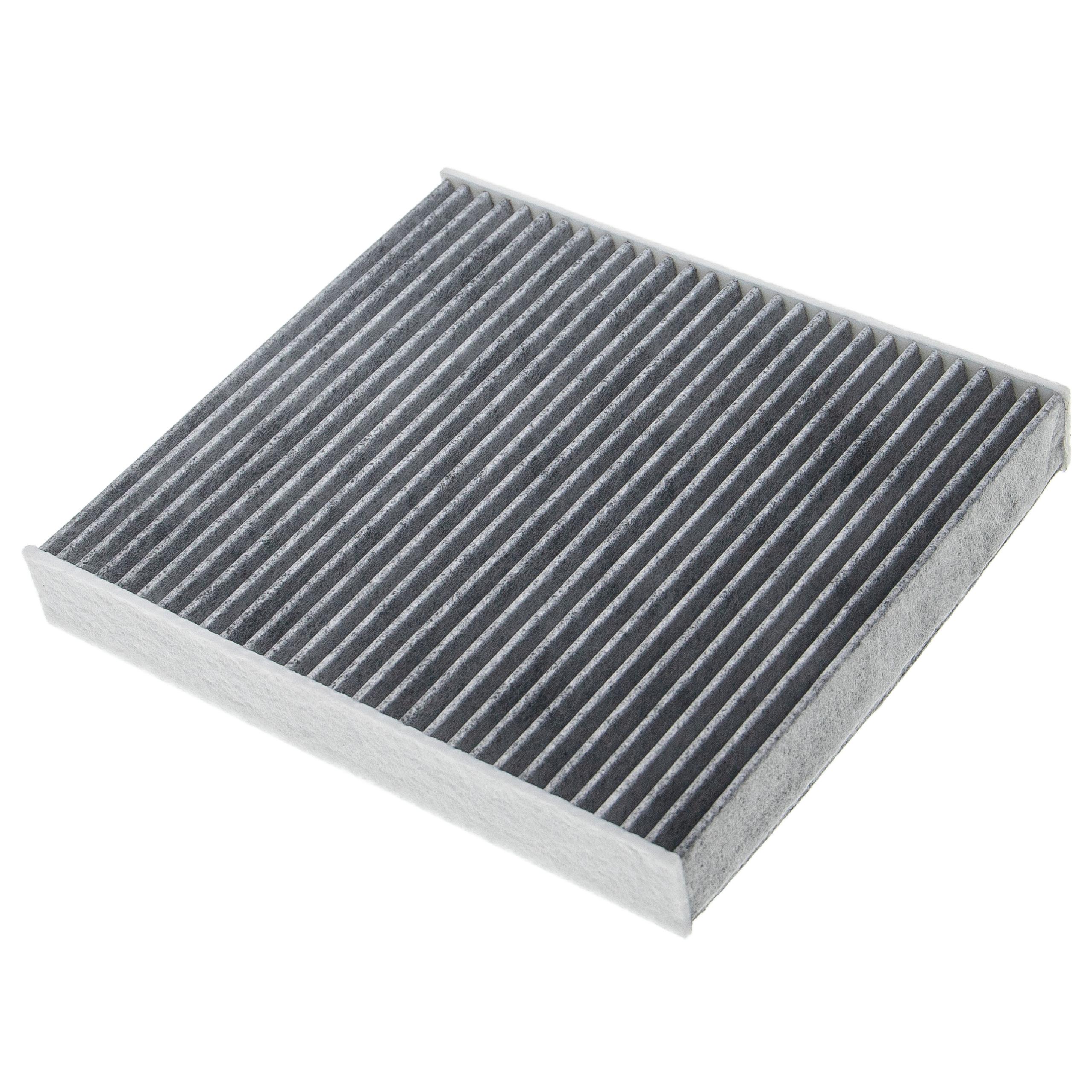 vhbw Innenraumfilter Ersatz für Champion CCF 0465 C, CCF0320C für PKW - Mit Aktivkohle