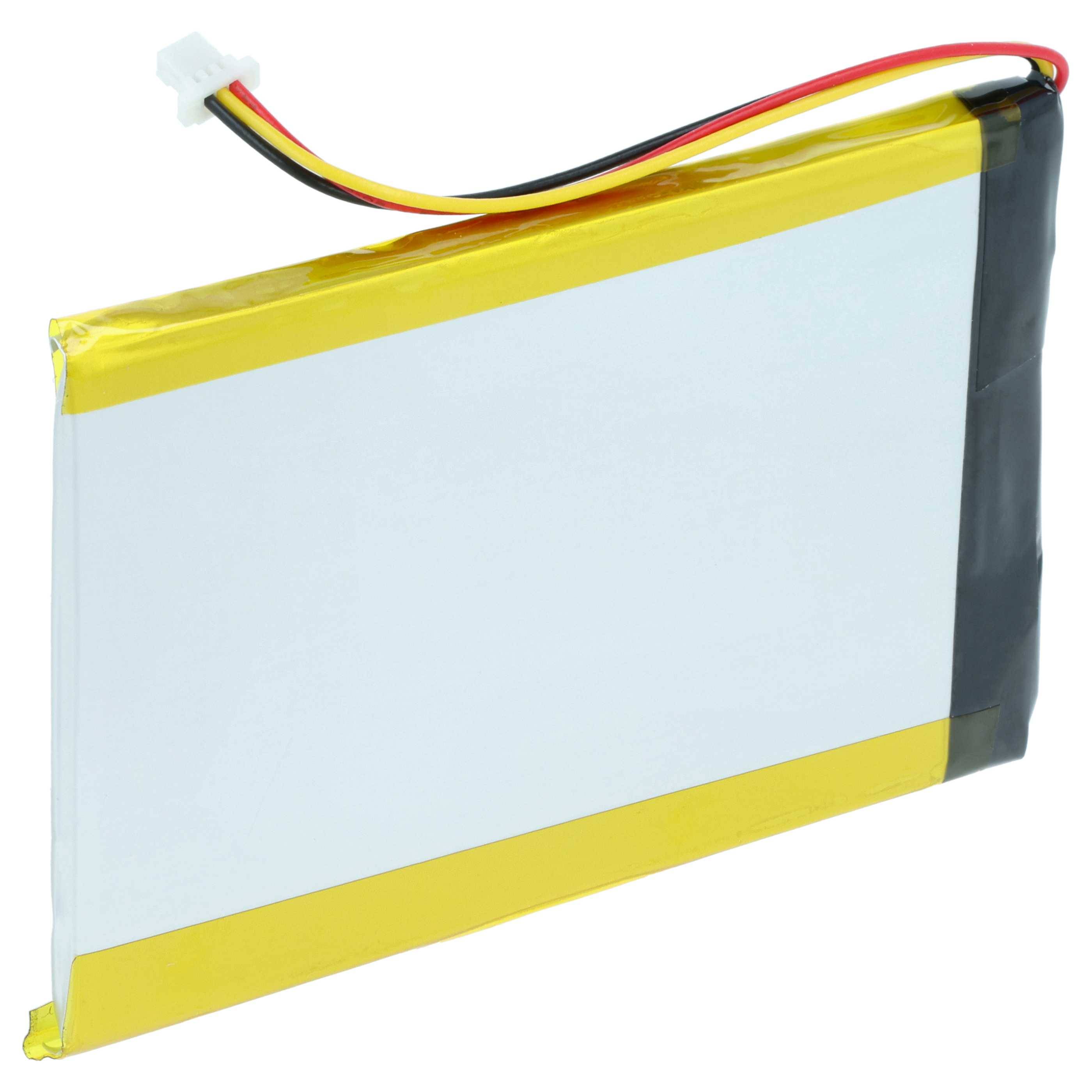 vhbw 1x Akku Ersatz für Creative Labs LPCS285385, BA20603R79914, DVP-HD0003 für MP3-Player Musik Player (1400 mAh, 3,7 V, Li-Ion)