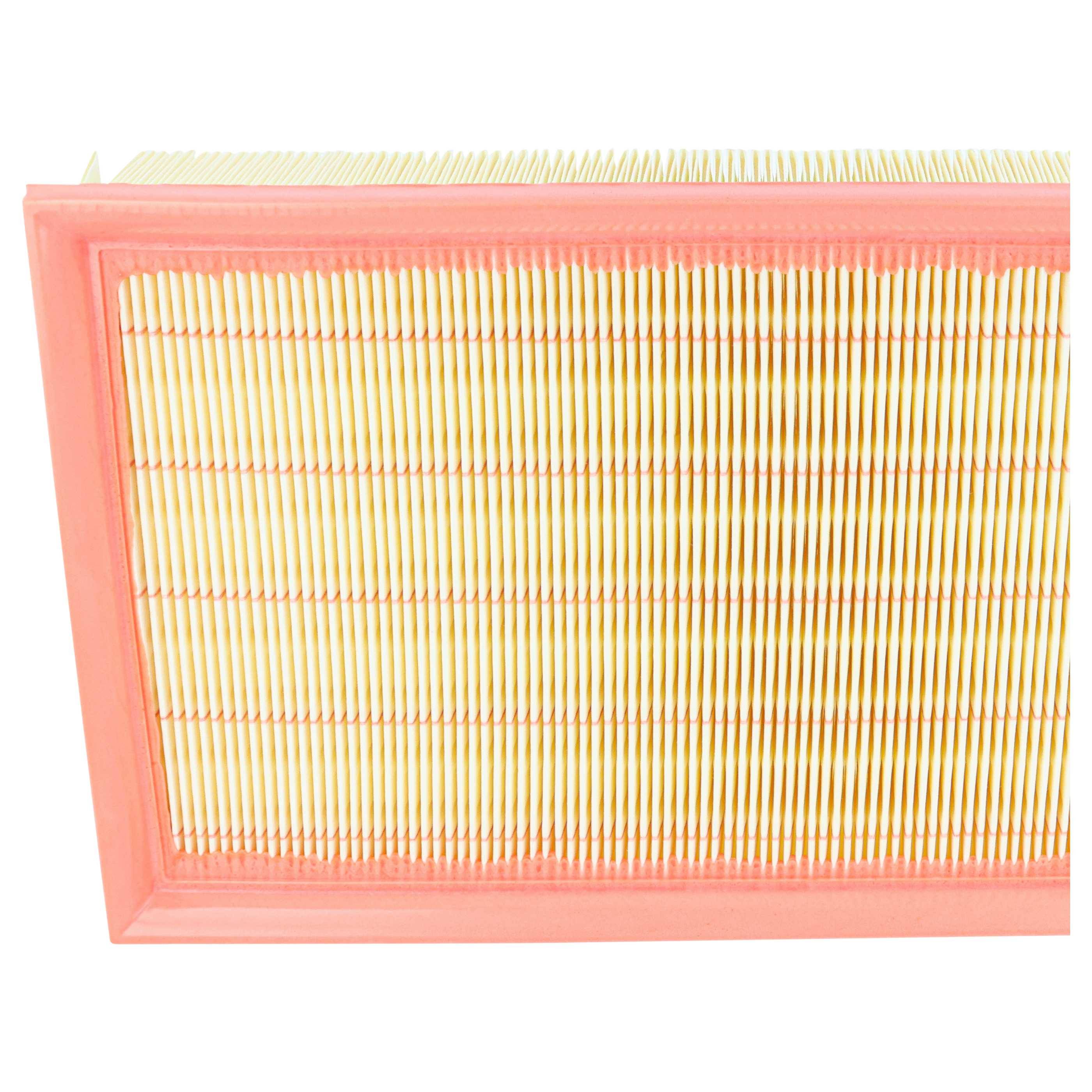 vhbw Luftfilter kompatibel mit Audi A3 Limousine 2.0 TFSI - PKW Motor-Filter - Ersatz für 5QM 129 620, 5QM 129 620B, 5QM 129 620D
