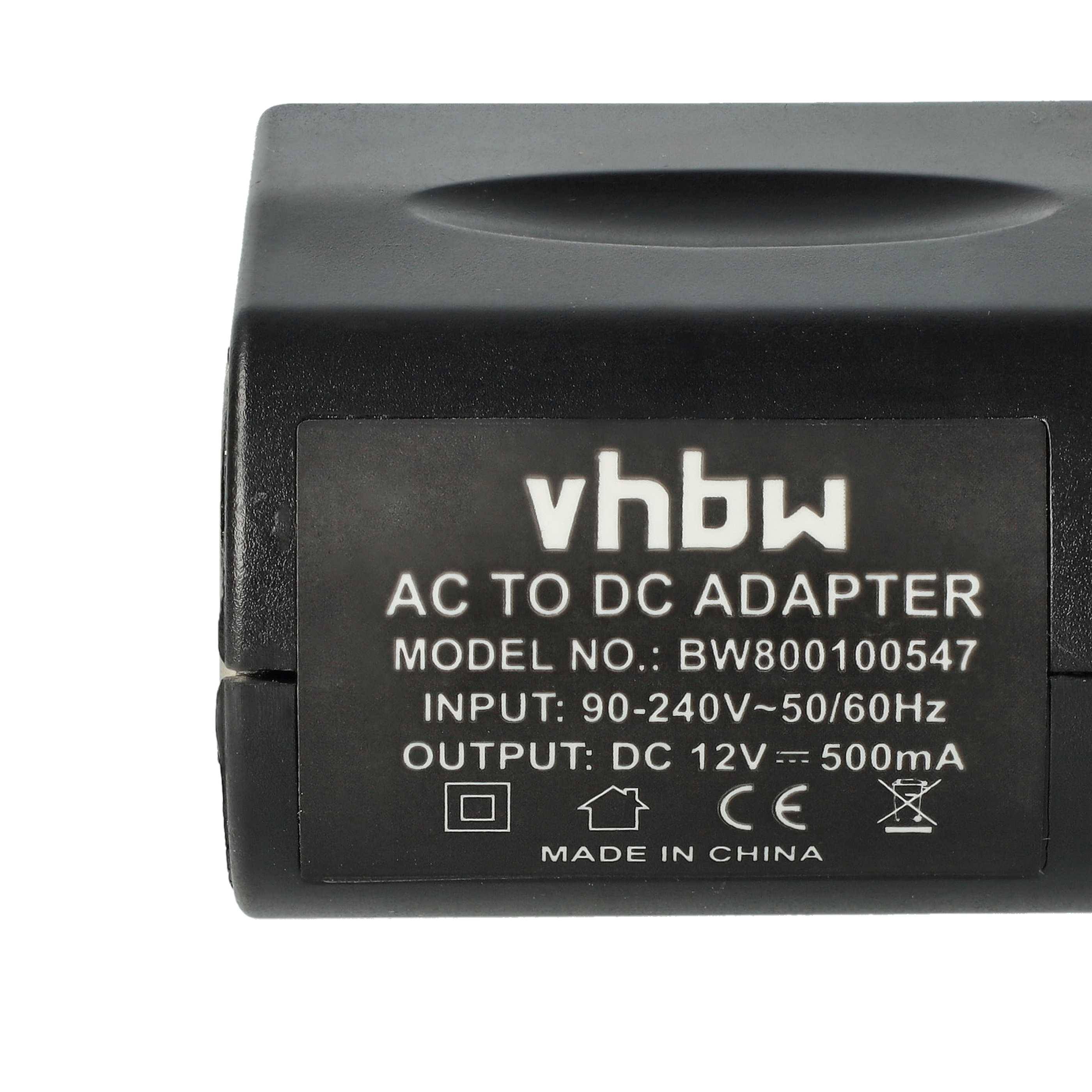 vhbw 12 V KfZ-Anschluss Adapter auf 220 V, Spannungswandler 500 mA für Boardnetz Ladekabel, Ladegeräte