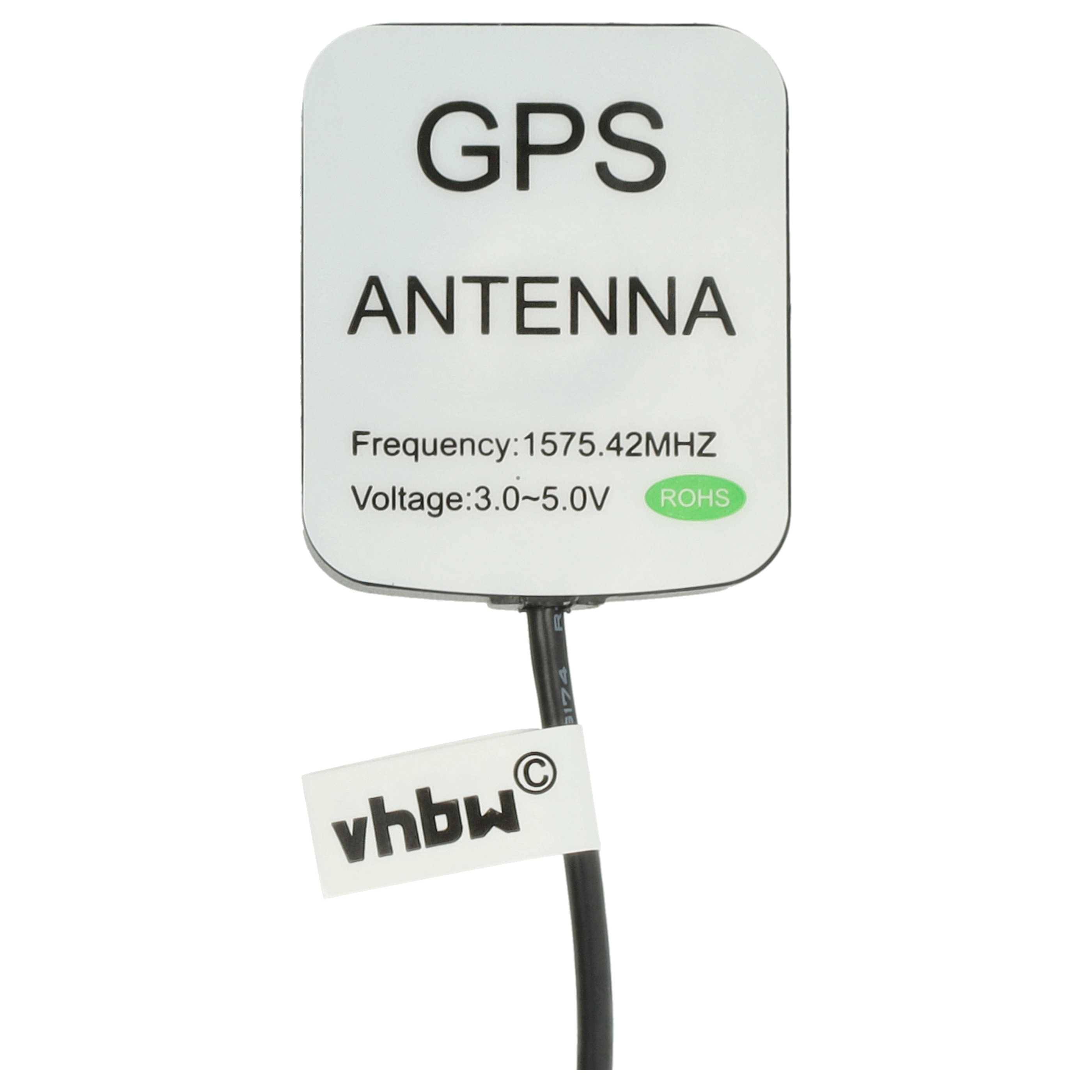 vhbw GPS Antenne für Navi - Magnetfuß, 5 m, mit Fakra-Anschluss