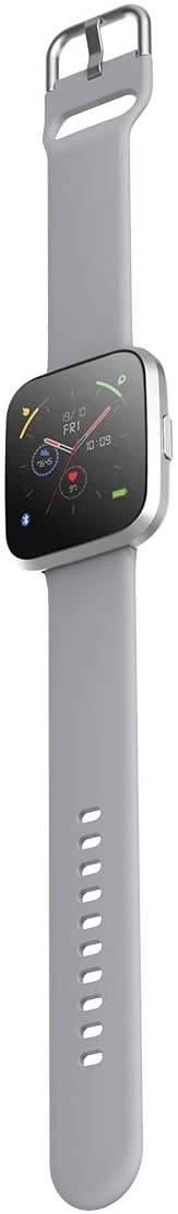 Forever Forevigo 2 Fitness Tracker Wasserdicht IP67 Multi-Sport-Funktion Armband Uhr Bluetooth Smart Watch Silber