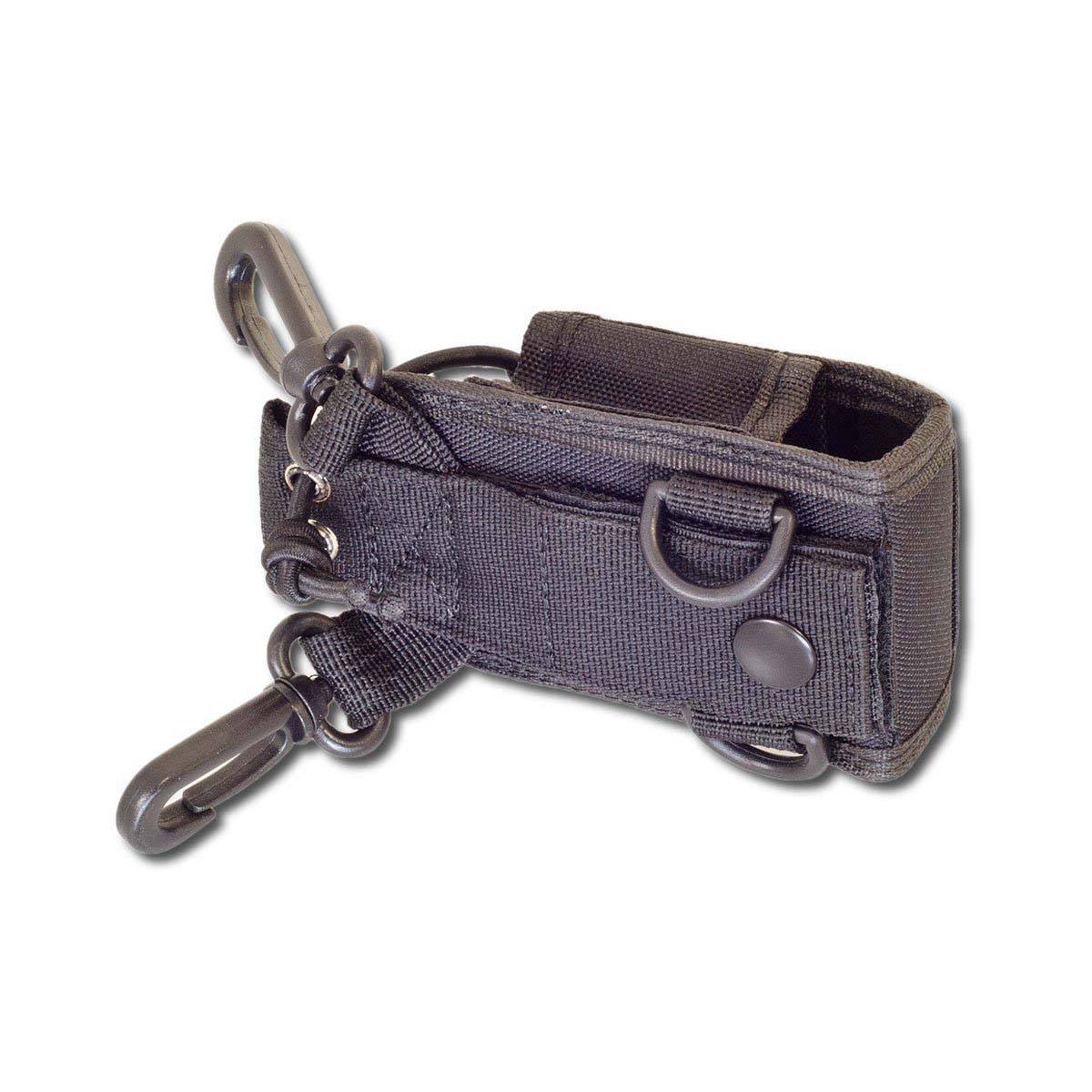 vhbw Tasche Typ MSC-20B für diverse Funkgeräte - 75 x 65 x 120 mm, Schwarz