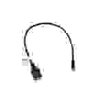 vhbw Aux Adapter-Kabel Klinke USB OTG kompatibel mit KFZ Auto Radio z.B. von Isuzu, Jaguar, Kia, Lancia, Land Rover, Mazda, Mercedes, Opel, Peugeot