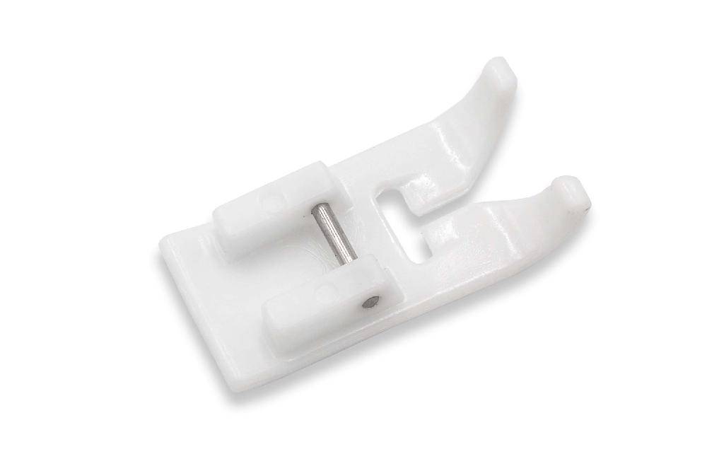 vhbw Antihaftfuß/ Gleitfuß für Nähmaschinen mit 5 mm Stichbreite - Nähfuß, PTFE