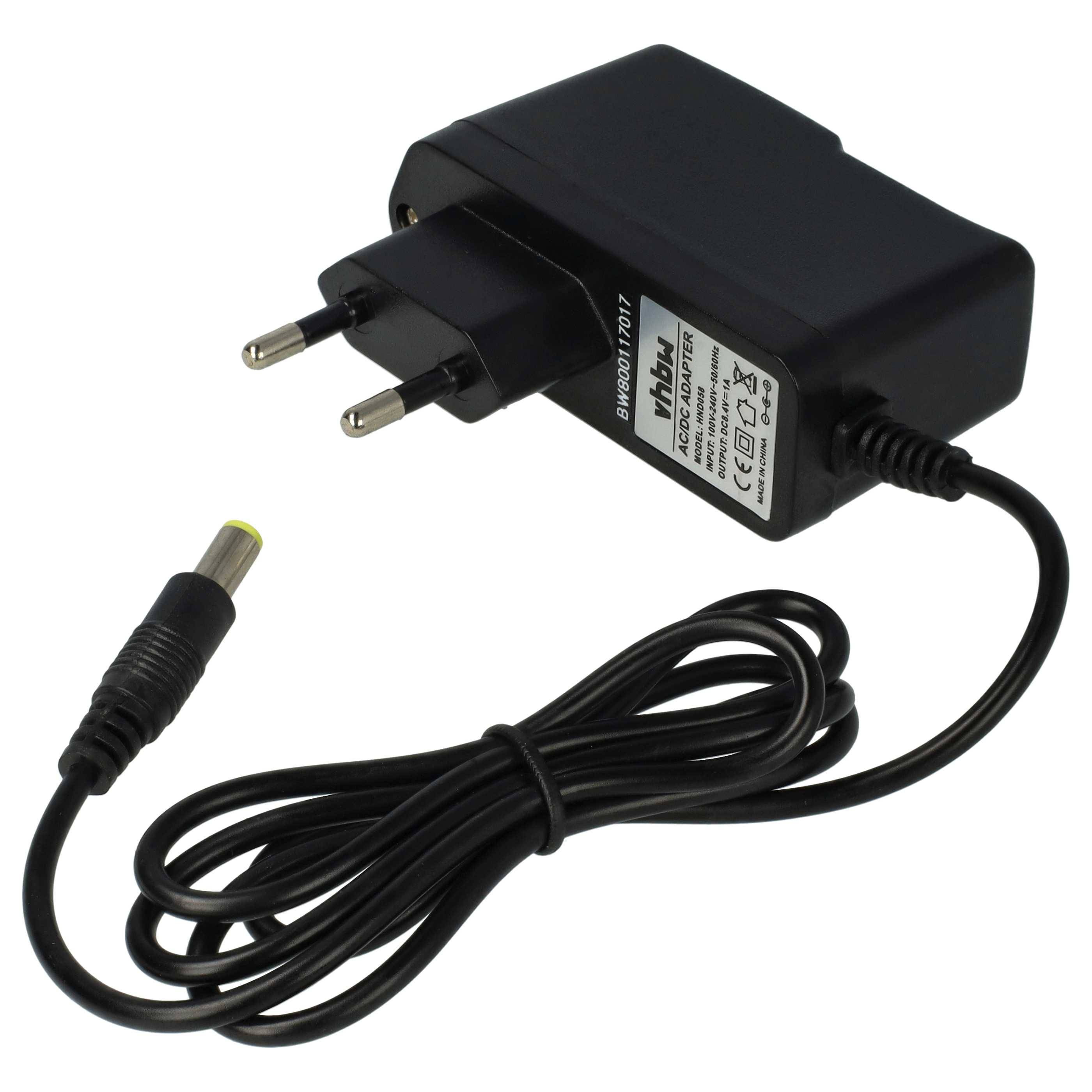 vhbw Ladegerät kompatibel mit CREE SSC-P7, XMLT6 LED Fahrradlicht, Fahrradlampe - DC 10,3V, 1,0A