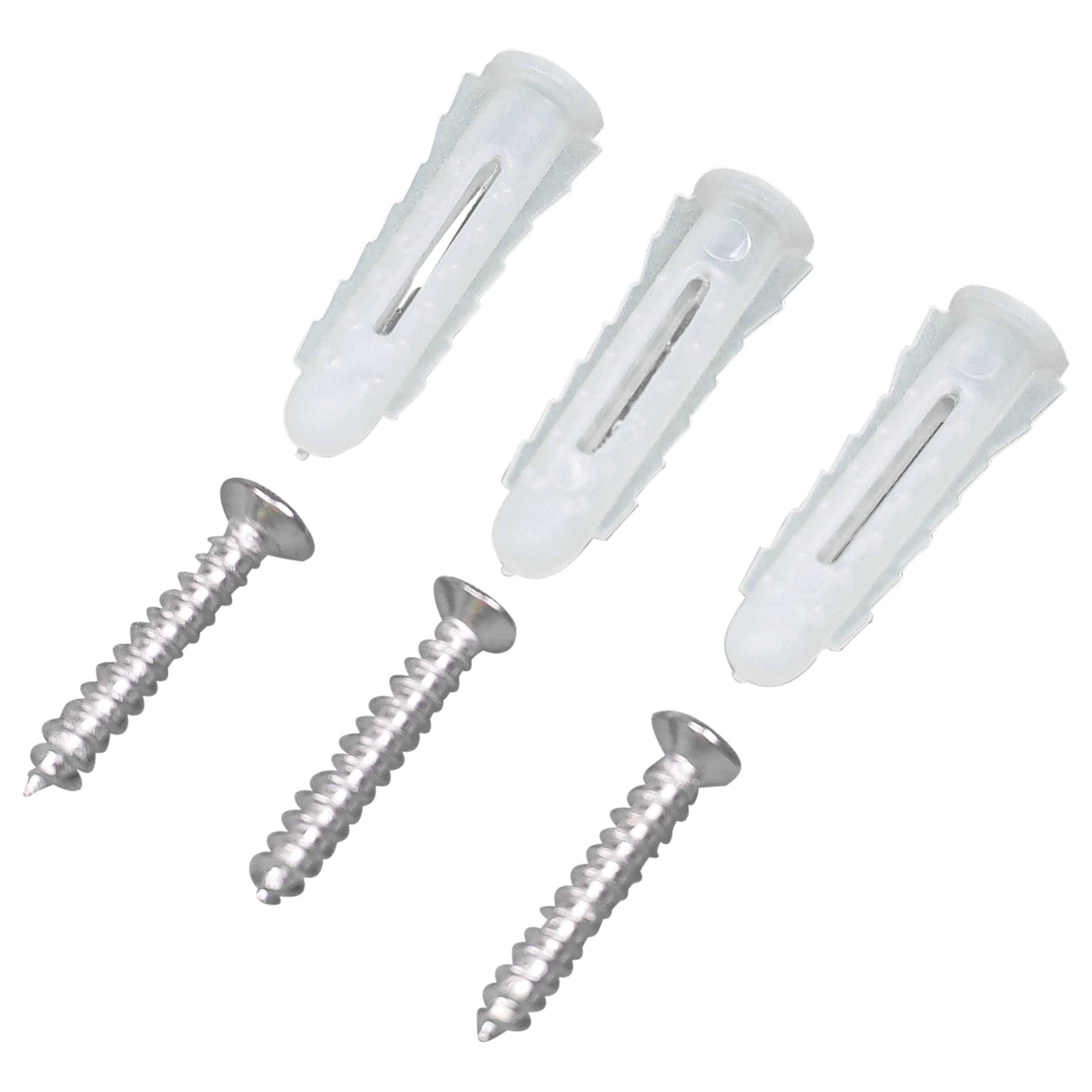 vhbw Wandhalterung Halterung für Bügeleisen, Bügelbrett weiß - Bügeleisenhalterung, stabil, praktisch, platzsparend