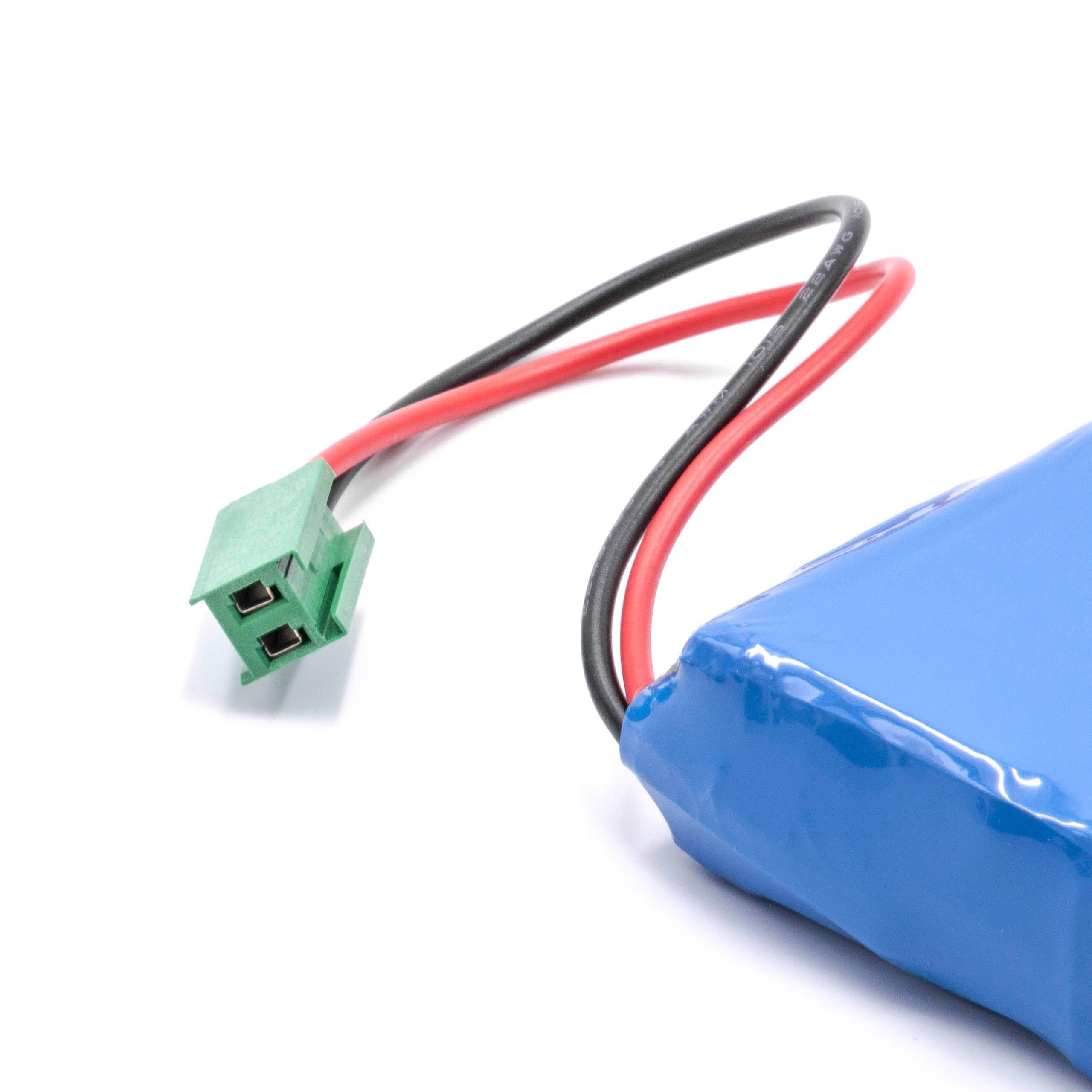 vhbw Akku kompatibel mit CEMB DWA 1000 Wheel Spurmessgerät (3600 mAh, 7,4 V, Li-Ion)