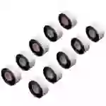 vhbw 10x Thermotransfer-Band kompatibel mit Citizen CL-S703R Drucker Etikettendrucker, Wischfest, 30 mm x 300 m, Wachs Harz Schwarz vhbw 10x Thermotransfer-Band kompatibel mit Citizen CL-S703R Drucker Etikettendrucker, Wischfest, 30 mm x 300 m, Wachs Harz Schwarz