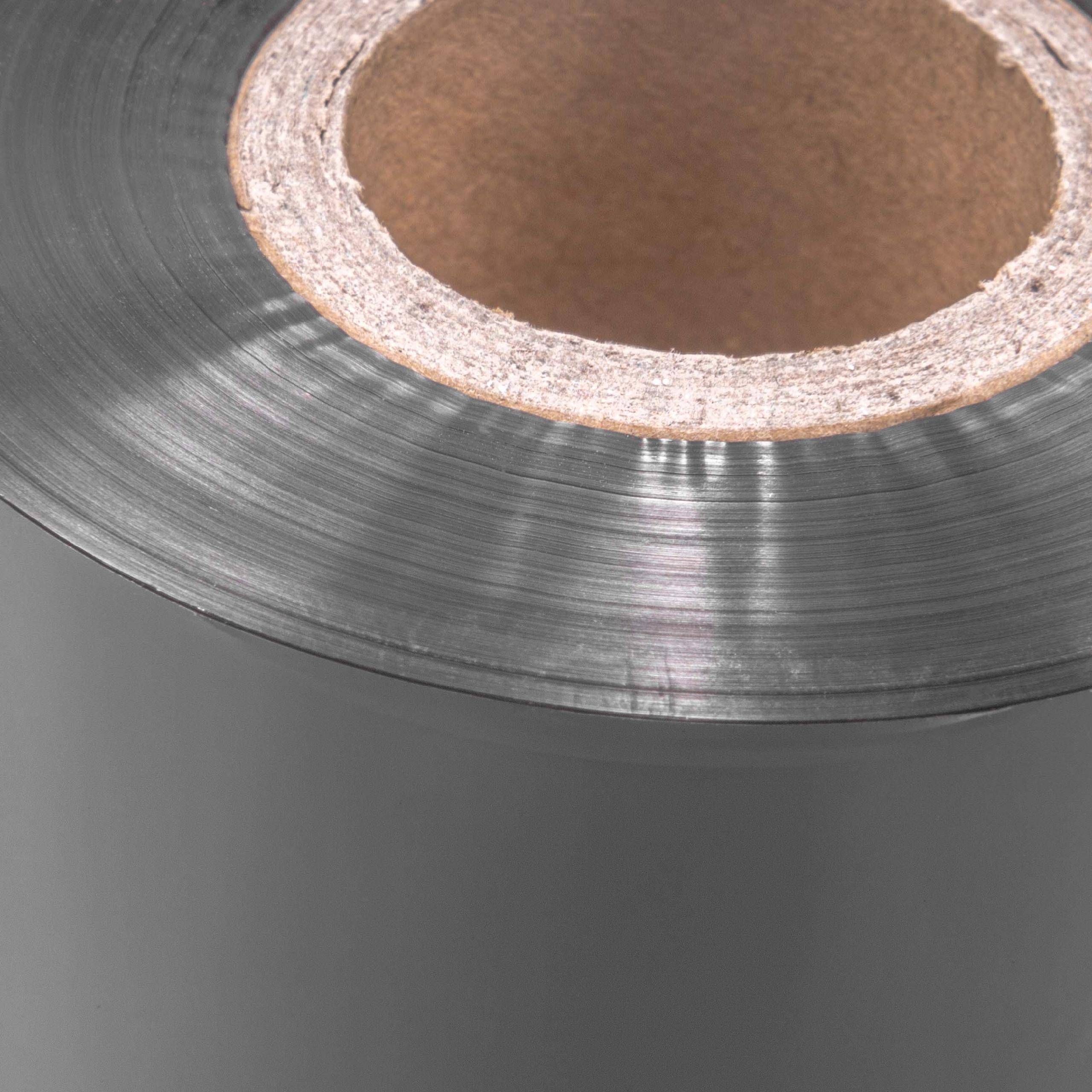 vhbw 3x Thermotransfer-Band kompatibel mit TSC TTP-243 Pro, TTP-244 Pro Drucker Etikettendrucker, Wischfest, 110 mm x 300 m, Wachs Harz Schwarz