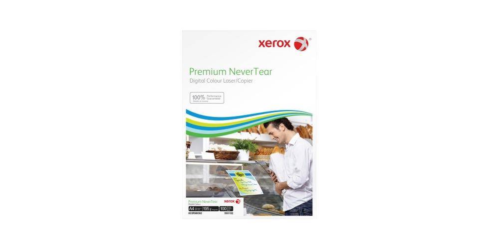 Xerox Kopierfolie Premium NeverTear DIN A4 195µm Polyester weiß 100