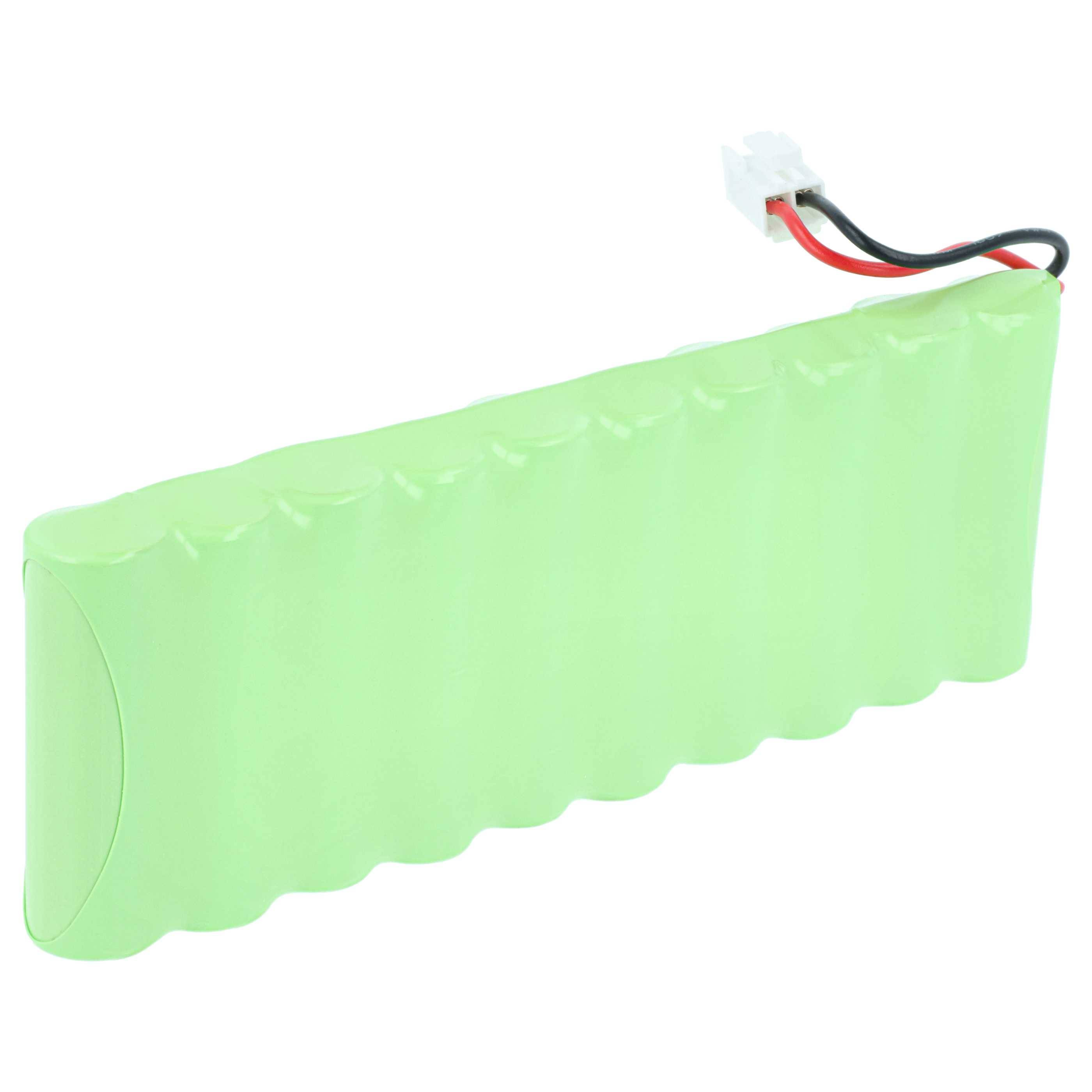 vhbw 2x Akku kompatibel mit Roto ZRO RT2 SF G2, ZRO RT SF Rollladenantrieb Torantrieb Drehtorantrieb Garagentorantrieb (1800 mAh, 12 V, NiMH)