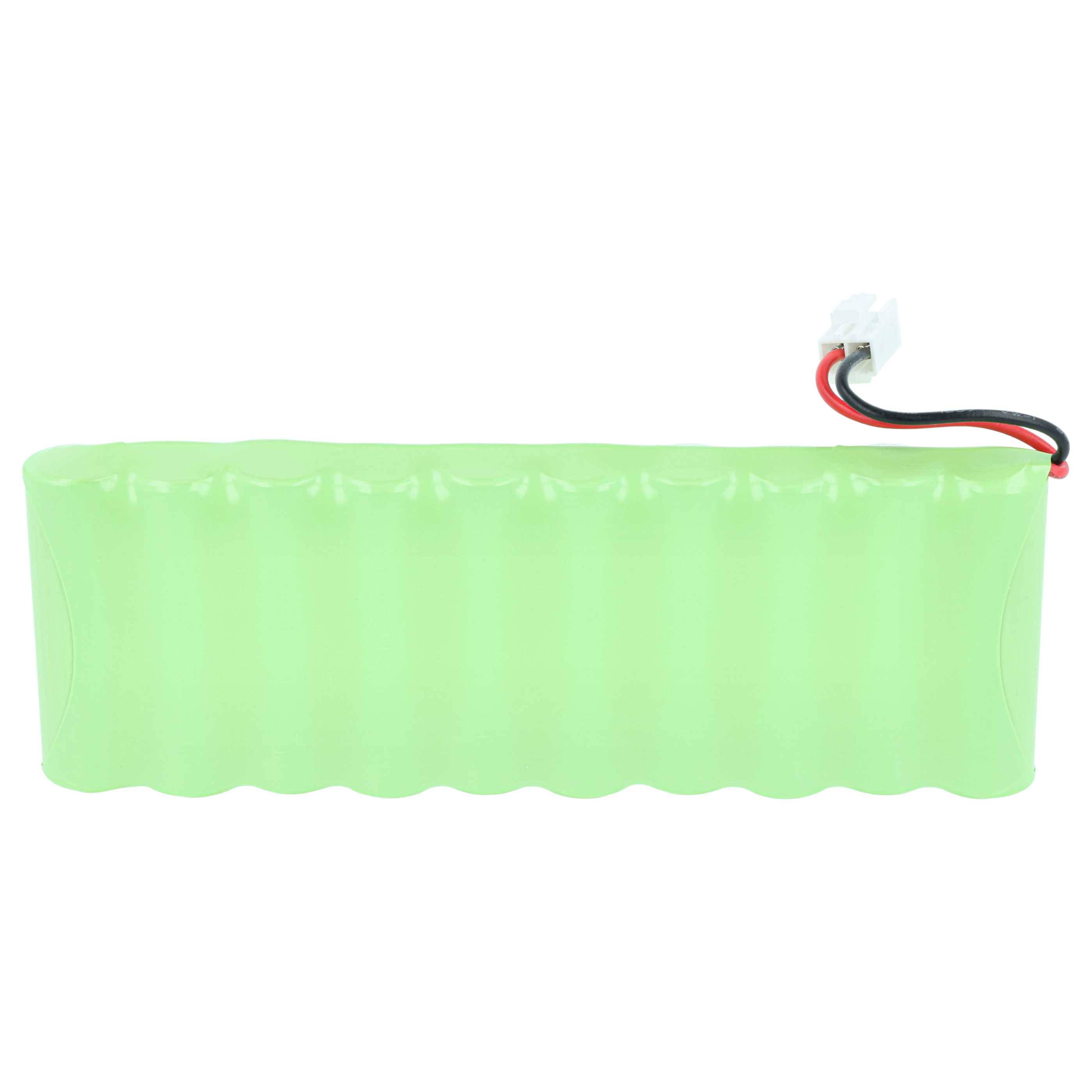 vhbw 2x Akku kompatibel mit Roto ZRO RT2 SF G2, ZRO RT SF Rollladenantrieb Torantrieb Drehtorantrieb Garagentorantrieb (1800 mAh, 12 V, NiMH)