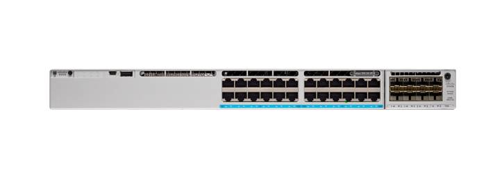 Cisco Catalyst 9300L - Network Essentials - Switch - L3 - 24 x 10/100/1000 + 4 x 10 Gigabit SFP+ (Uplink)