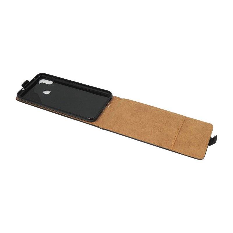cofi1453® Flip Case für Samsung Galaxy M11 (M115F) Handy Tasche vertikal aufklappbar Schutzhülle Klapp Hülle Schwarz