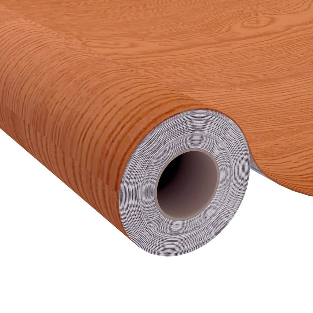 vidaXL Möbelfolien Selbstklebend 2 Stk. Helle Eiche 500x90 cm PVC