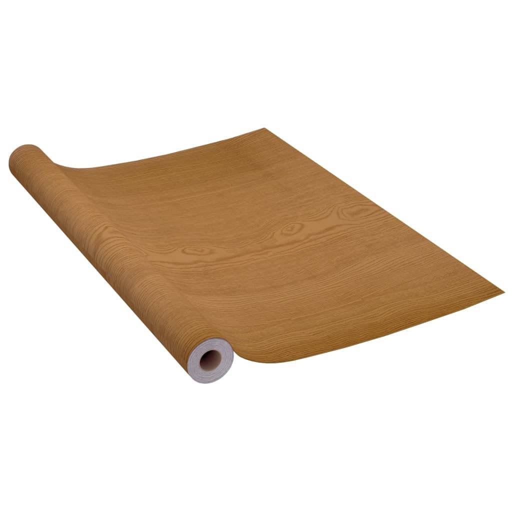 vidaXL Selbstklebende Türfolien 2 Stk. Helle Eiche 210 x 90 cm PVC