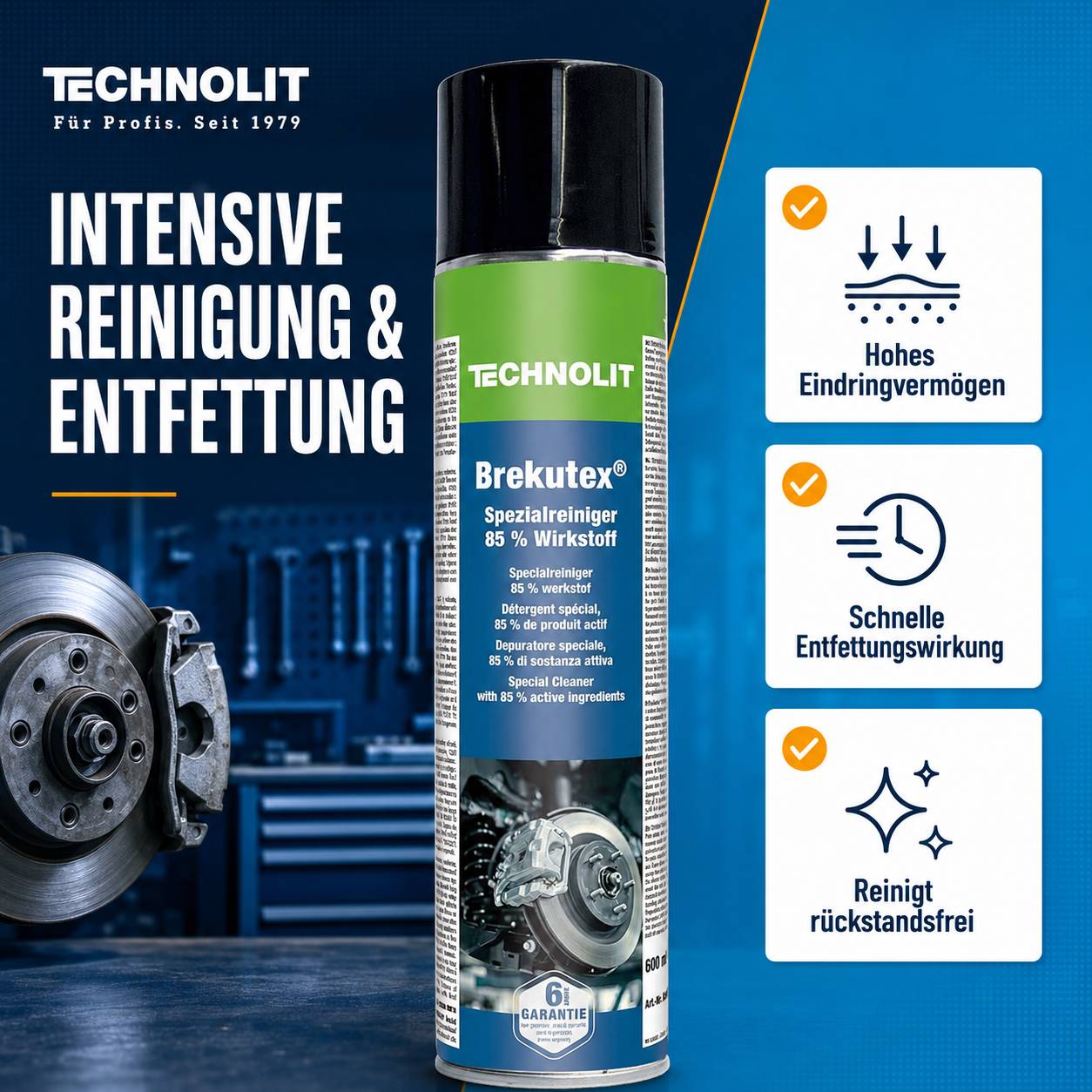 TECHNOLIT Brekutex-Reiniger 600 ml
