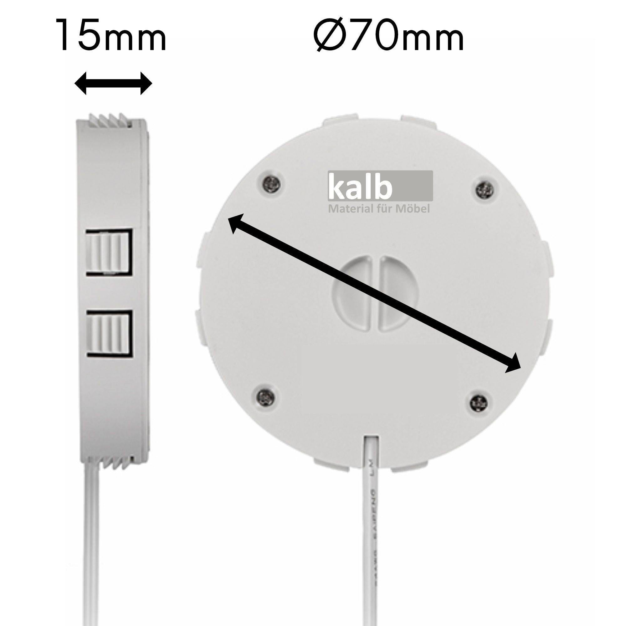 kalb | Qi Einbau Ladegerät Fast Charge Wireless Induktion Charger drahtlos Ladestation für Smartphones und Zubehör