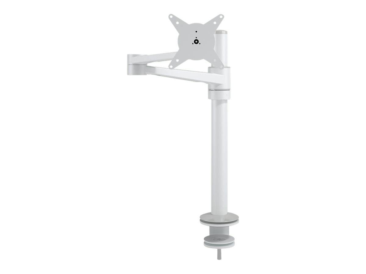 Dataflex ViewLite 120 - Befestigungskit (Anschlussplatte, Spannbefestigung für Tisch, Stange, Dual-Schwenkarm, angeschraubte Tischhalterung)