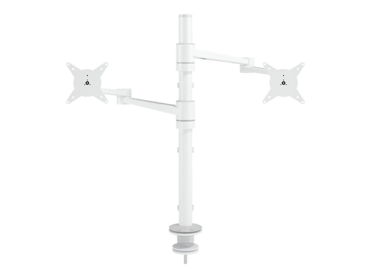 Dataflex ViewLite 140 - Befestigungskit (Spannbefestigung für Tisch, Stange, 2 Schwenkarme, Schraubmontage, 2 Verbindungsklammern)