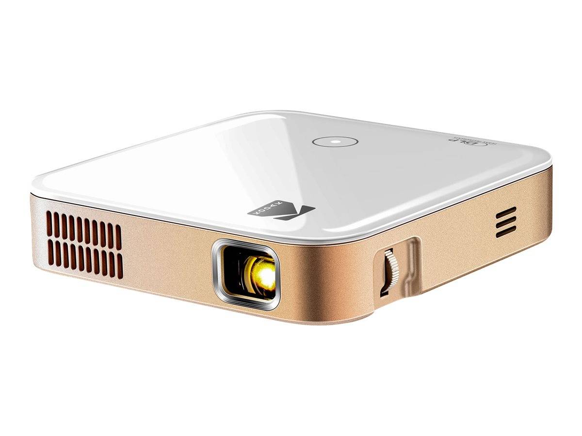 Kodak LUMA 350 - DLP-Projektor - 150 ANSI-Lumen - WVGA (854 x 480) - 16:9 - Wi-Fi